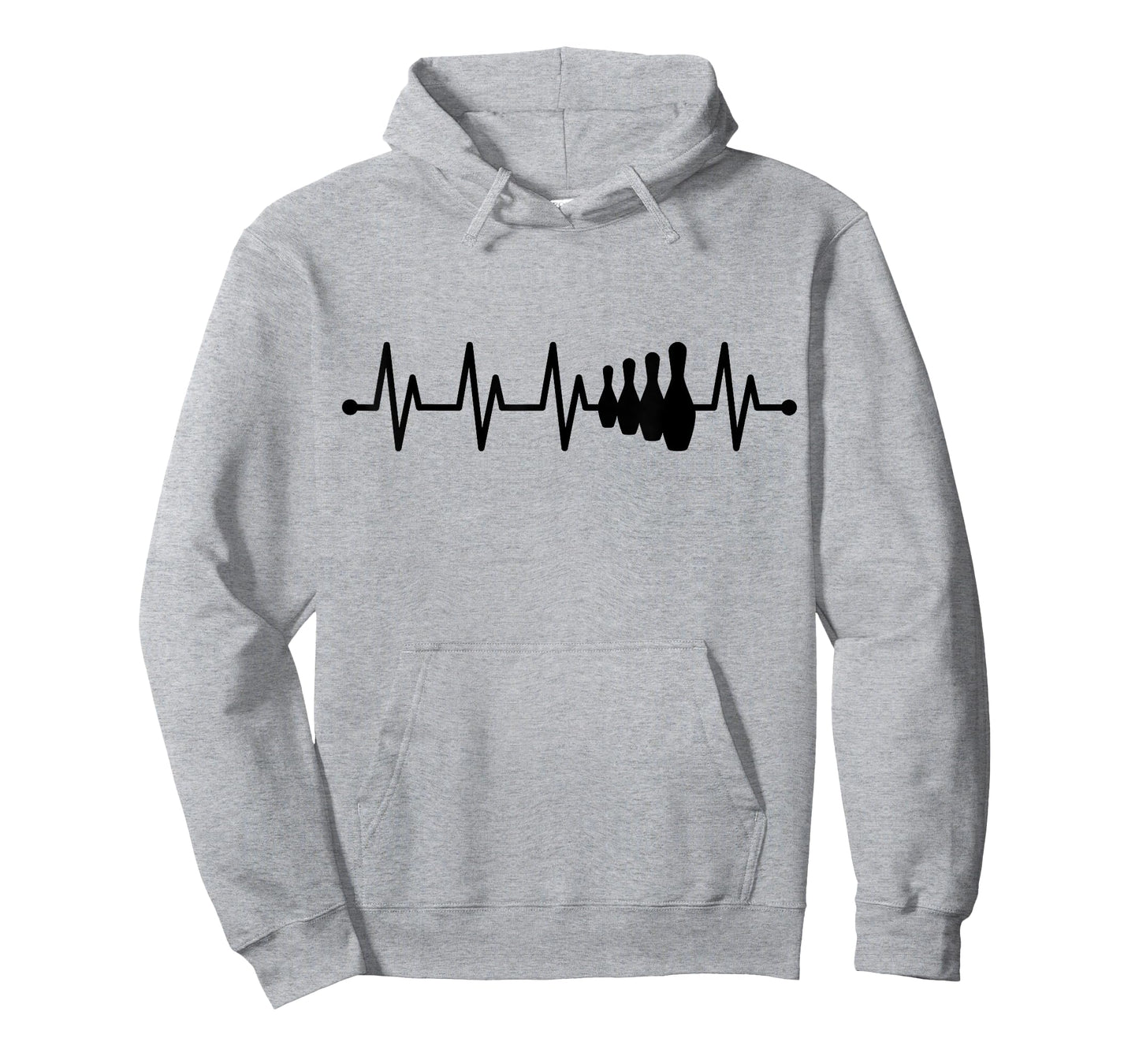 Heartbeat Bowling ECG Pulse Bowling Ball Bowler T-Shirt