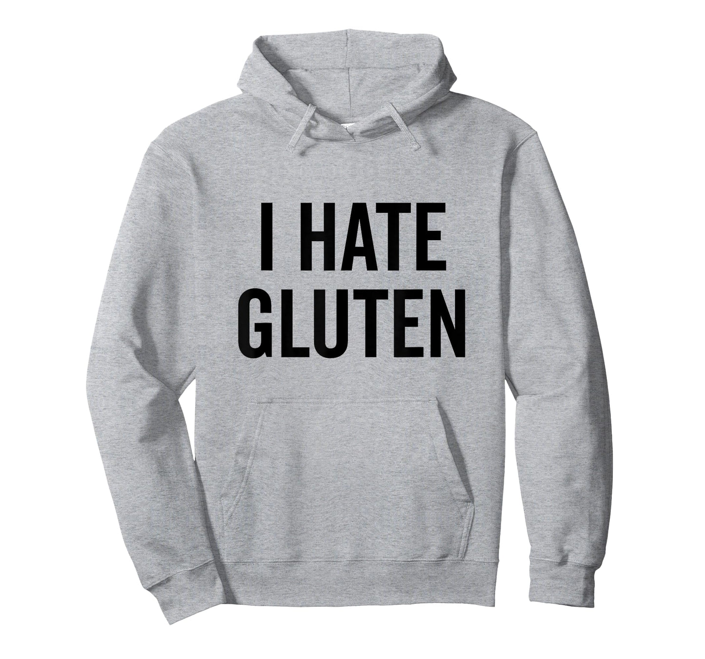 I Hate Gluten Funny Anti-Gluten Humor T-Shirt