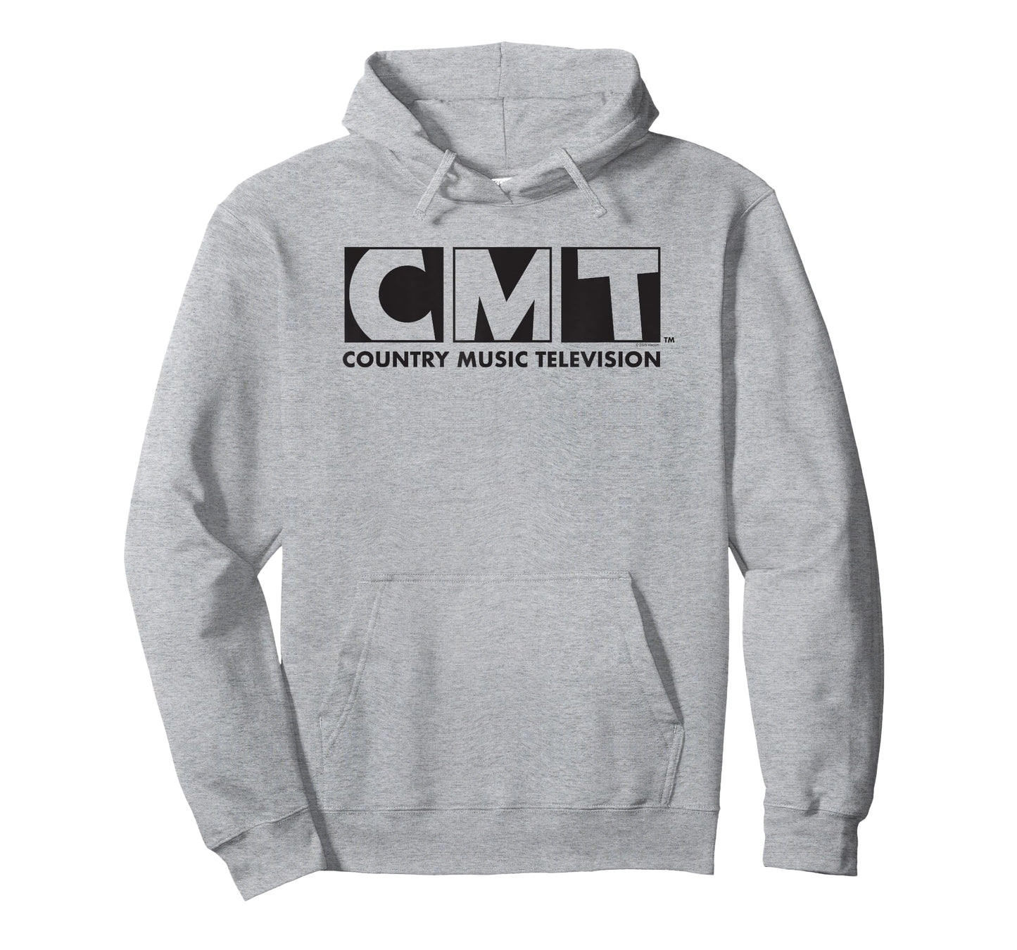 CMT Country Music Television Classic Black Letter Logo T-Shirt