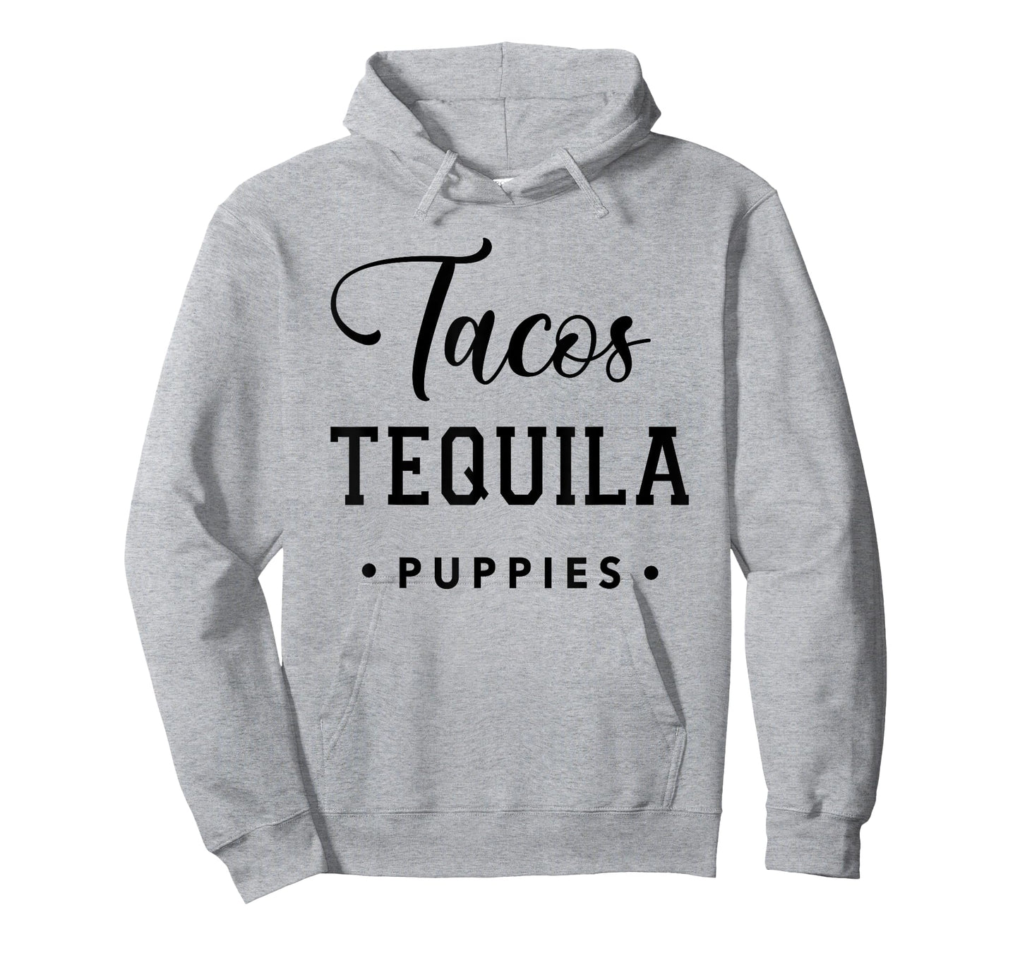 Dog & Taco Lover T Shirt Tacos Tequila Puppies Vacation Tee Men Women T-Shirt