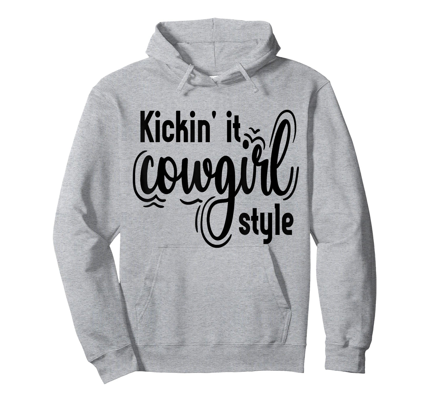 Country Line Dancing Kickin' It Cowgirl Style Womens Western T-Shirt