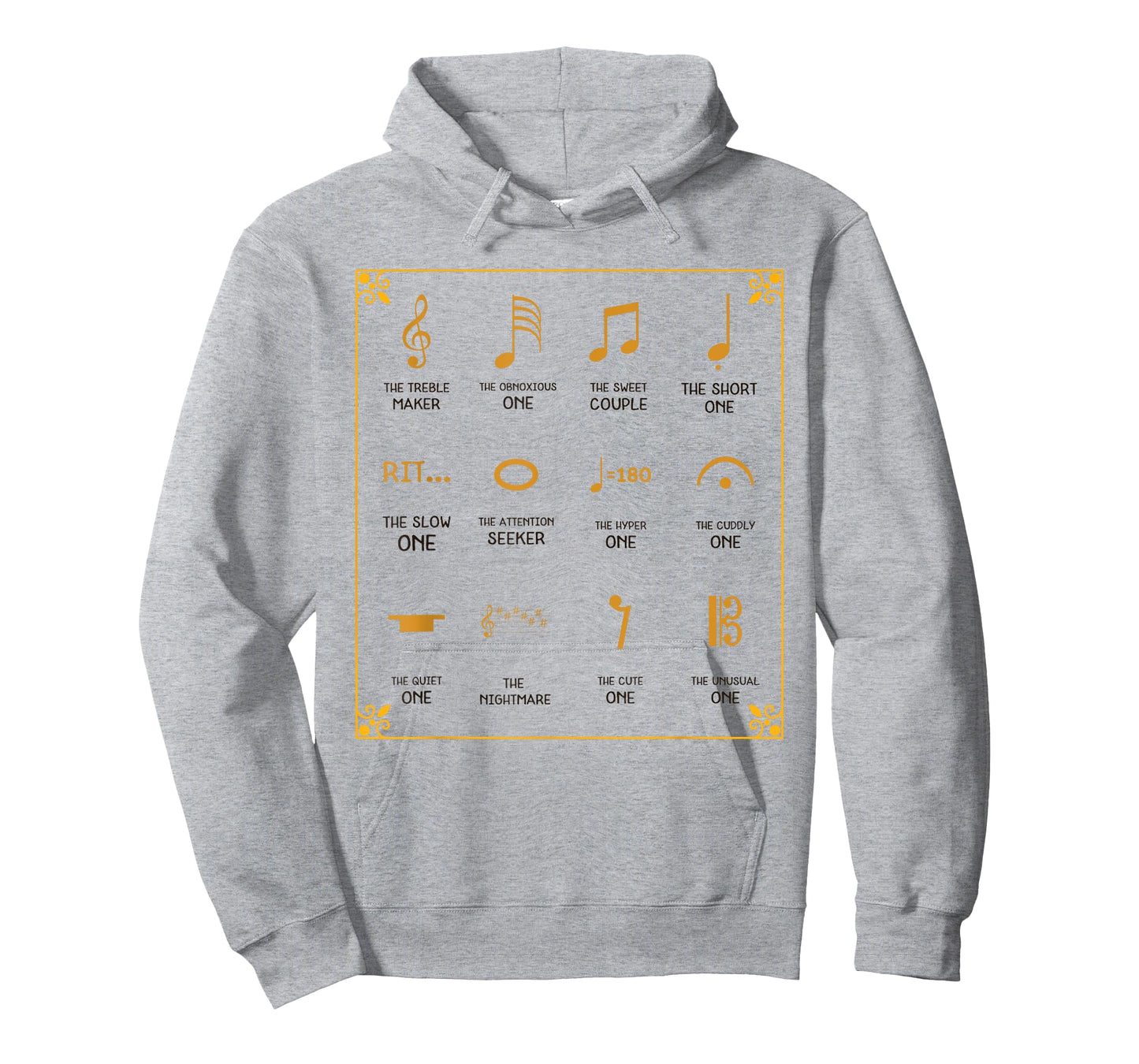Funny Music Notes Definition Music Theory Instrument Humor T-Shirt