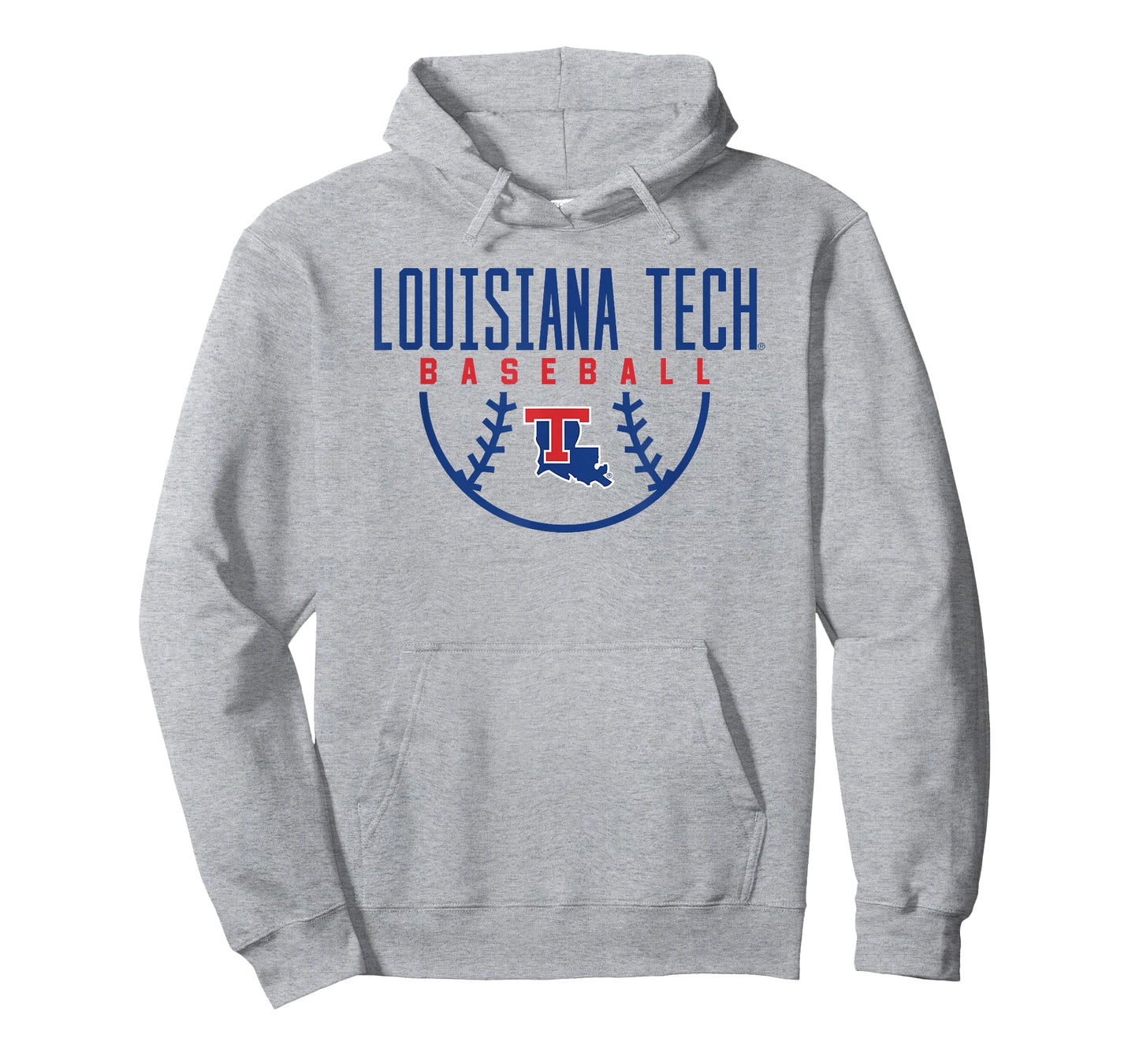 Louisiana Tech Bulldogs Baseball Arch T-Shirt