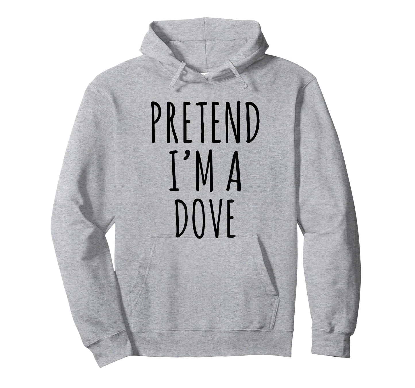 Lazy Halloween Costume Pretend I'm A Dove Simple T-Shirt