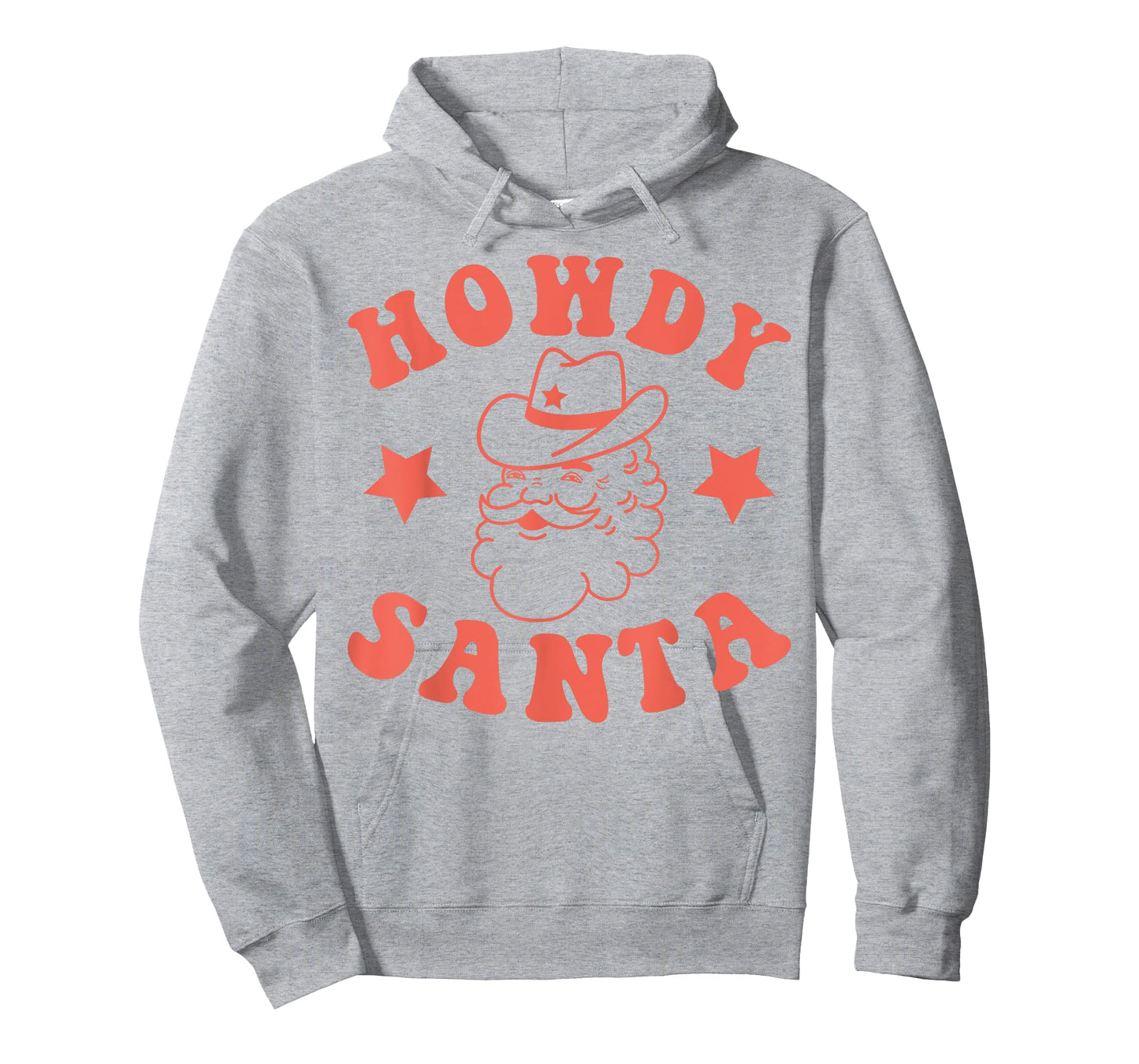 Howdy Santa Claus Retro Groovy Cowboy Western Christmas T-Shirt