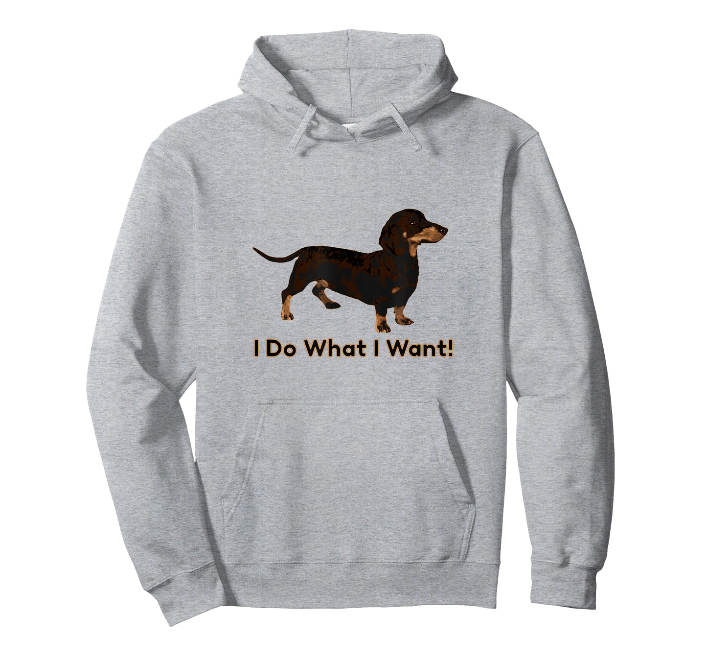 Cute Dachshund I Do What I Want Funny Wiener Dog T-shirt Men Women Kids T-Shirt