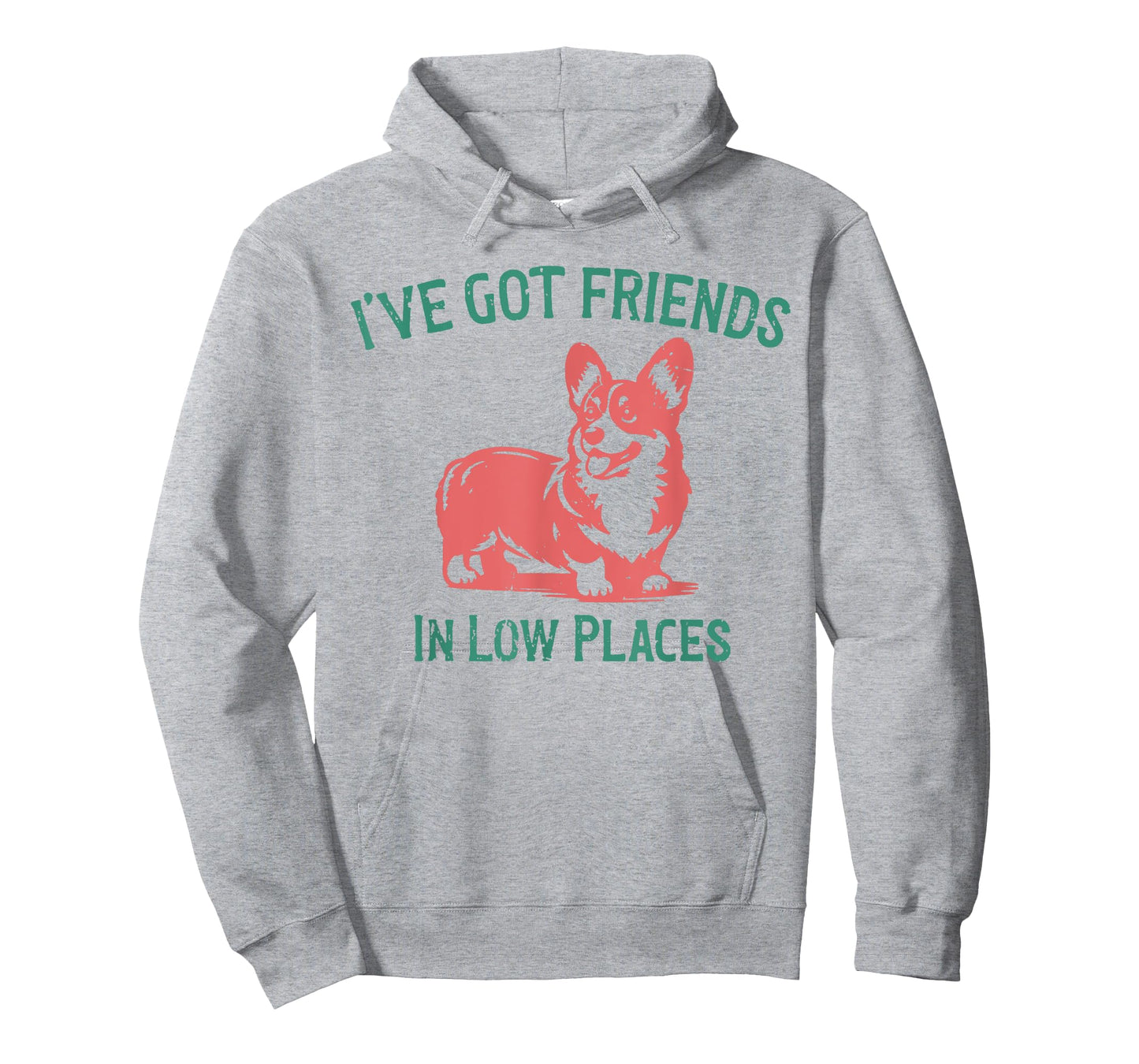 I've Got Friends In Low Places Corgi Dad T-Shirt