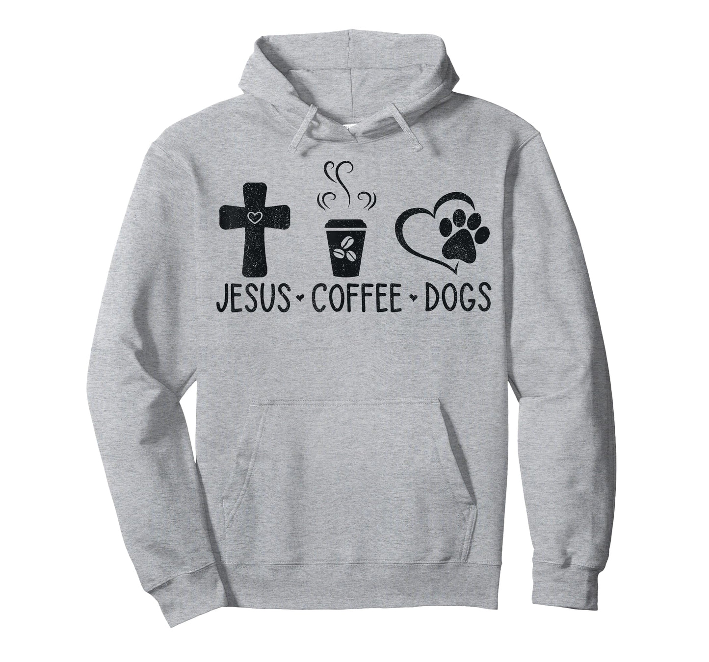 Jesus Coffee Dogs Funny Christian Dog Owners Lovers Men Women T-Shirt
