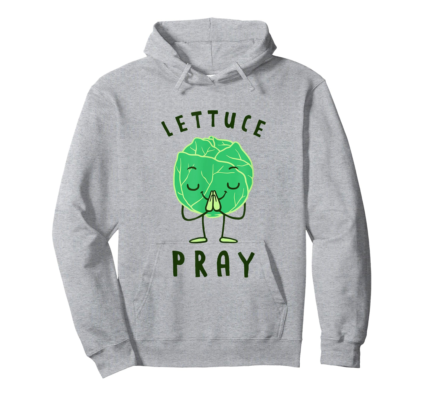 Lettuce Pray T-Shirt - Funny Lettuce Joke T-Shirt