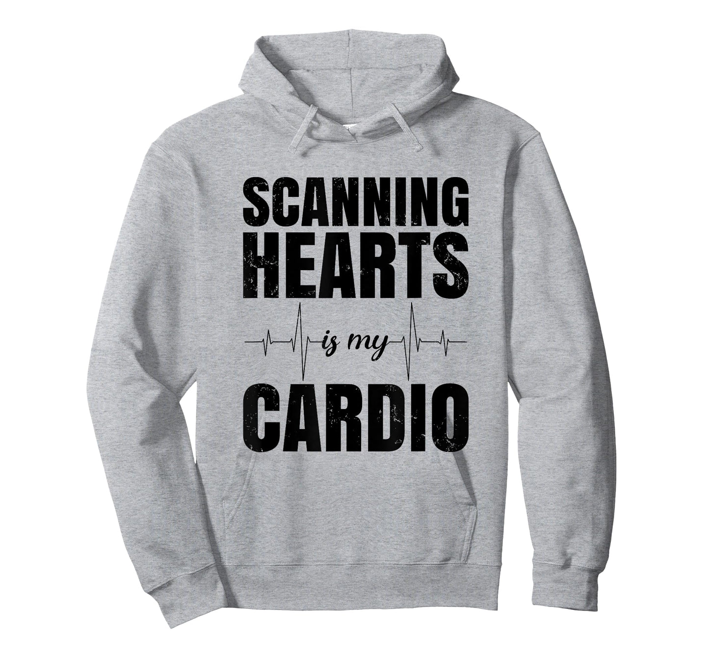 Funny Cardiac Sonographer - Scanning Hearts T-Shirt
