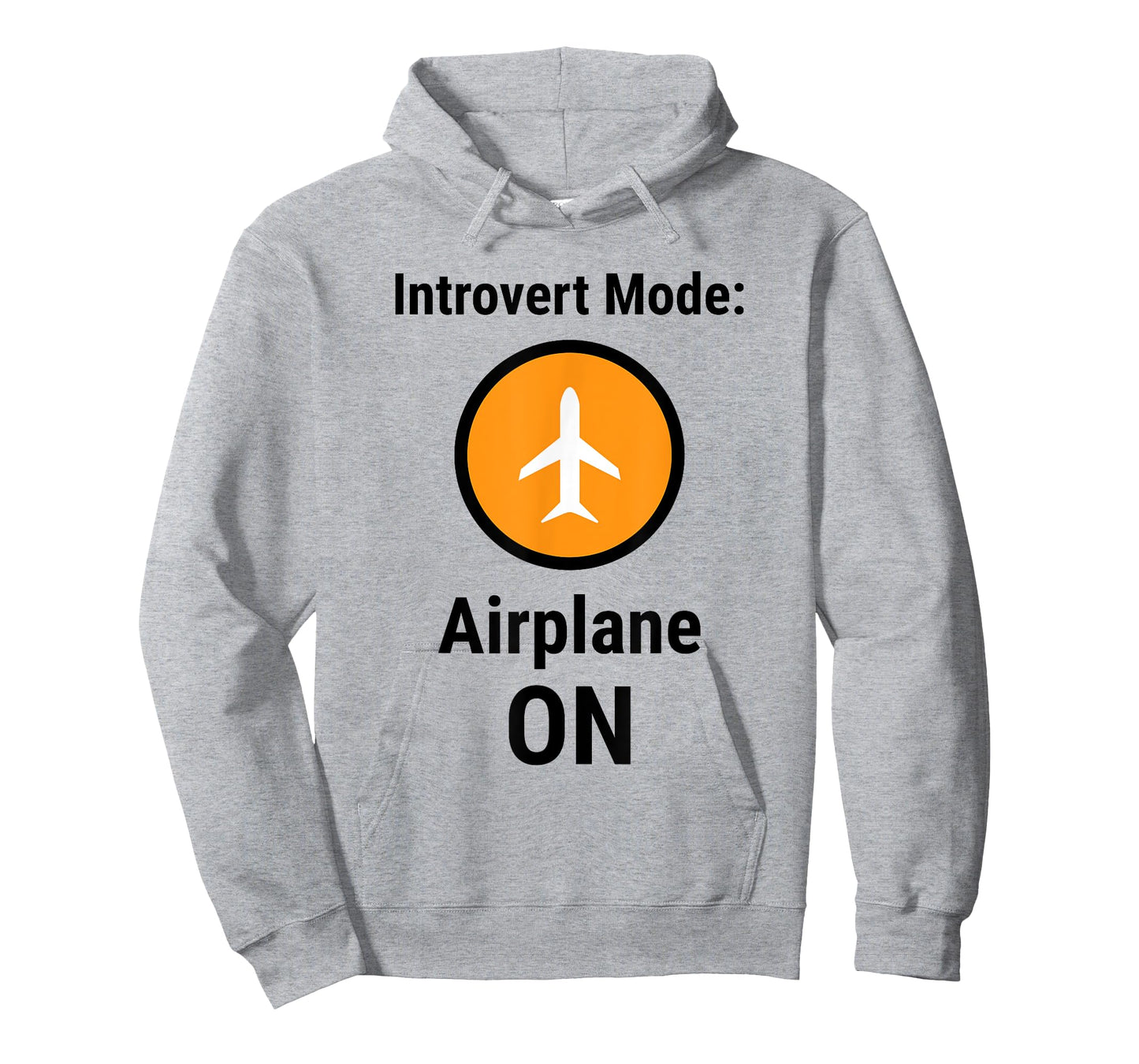 Introvert Mode Airplane ON Funny Antisocial Humor T-Shirt