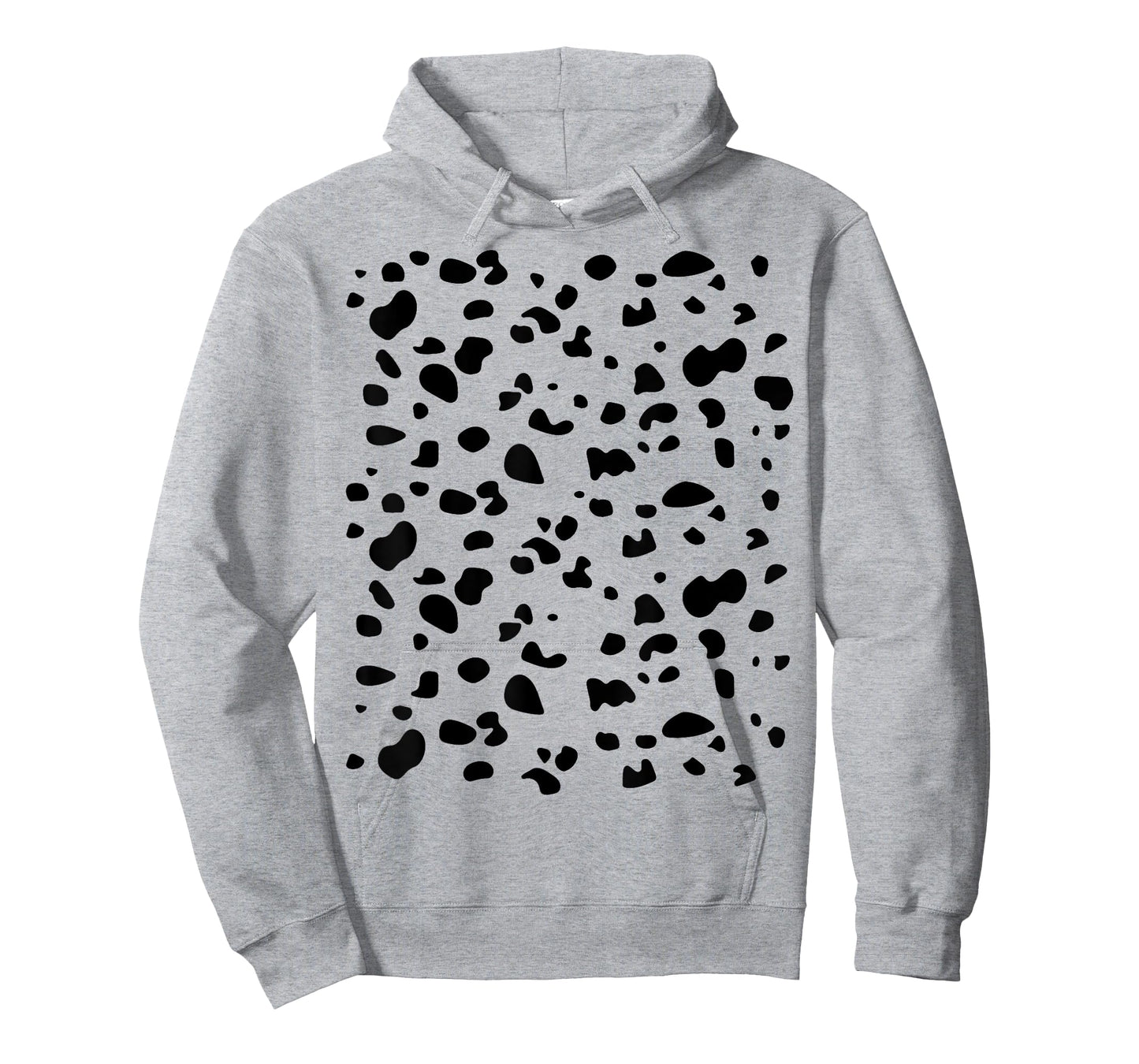 Funny Dalmatian Dog Pattern Lazy Funny Halloween Costume Men Women Kids T-Shirt