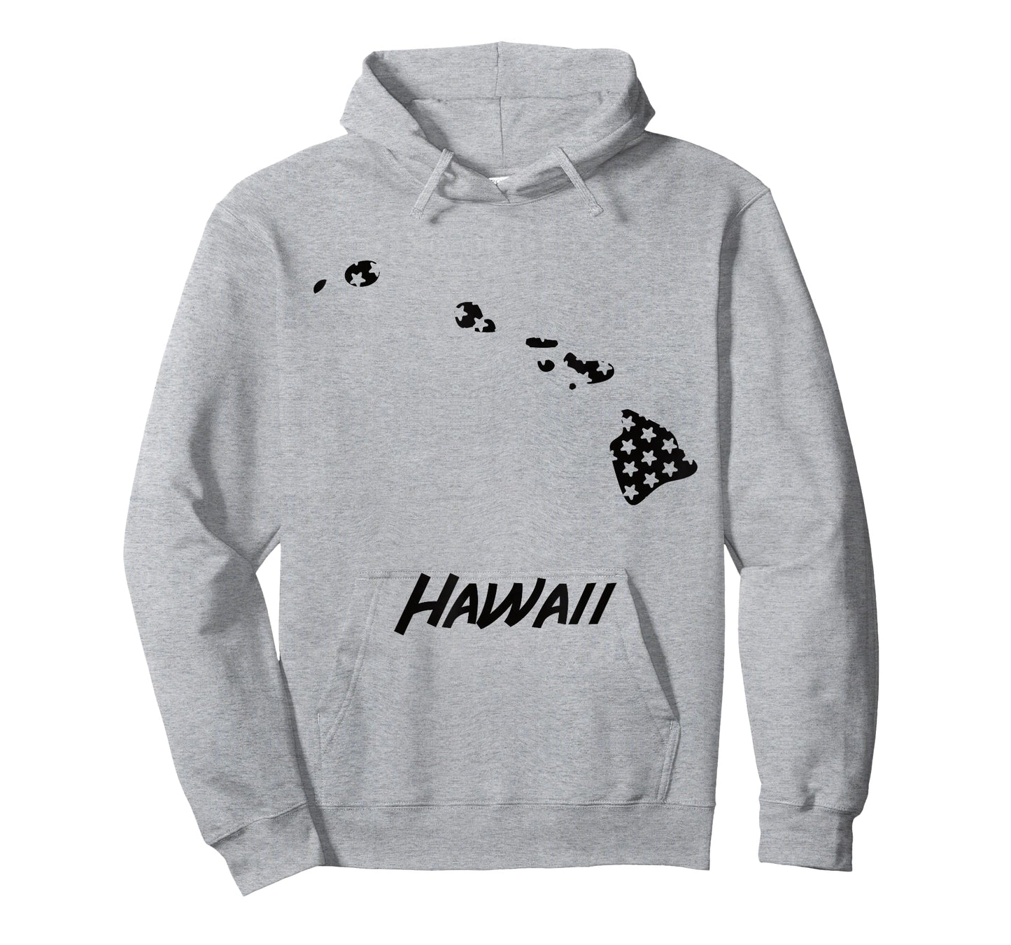 Hawaii USA State Outline Stars Vintage Retro Design T-Shirt