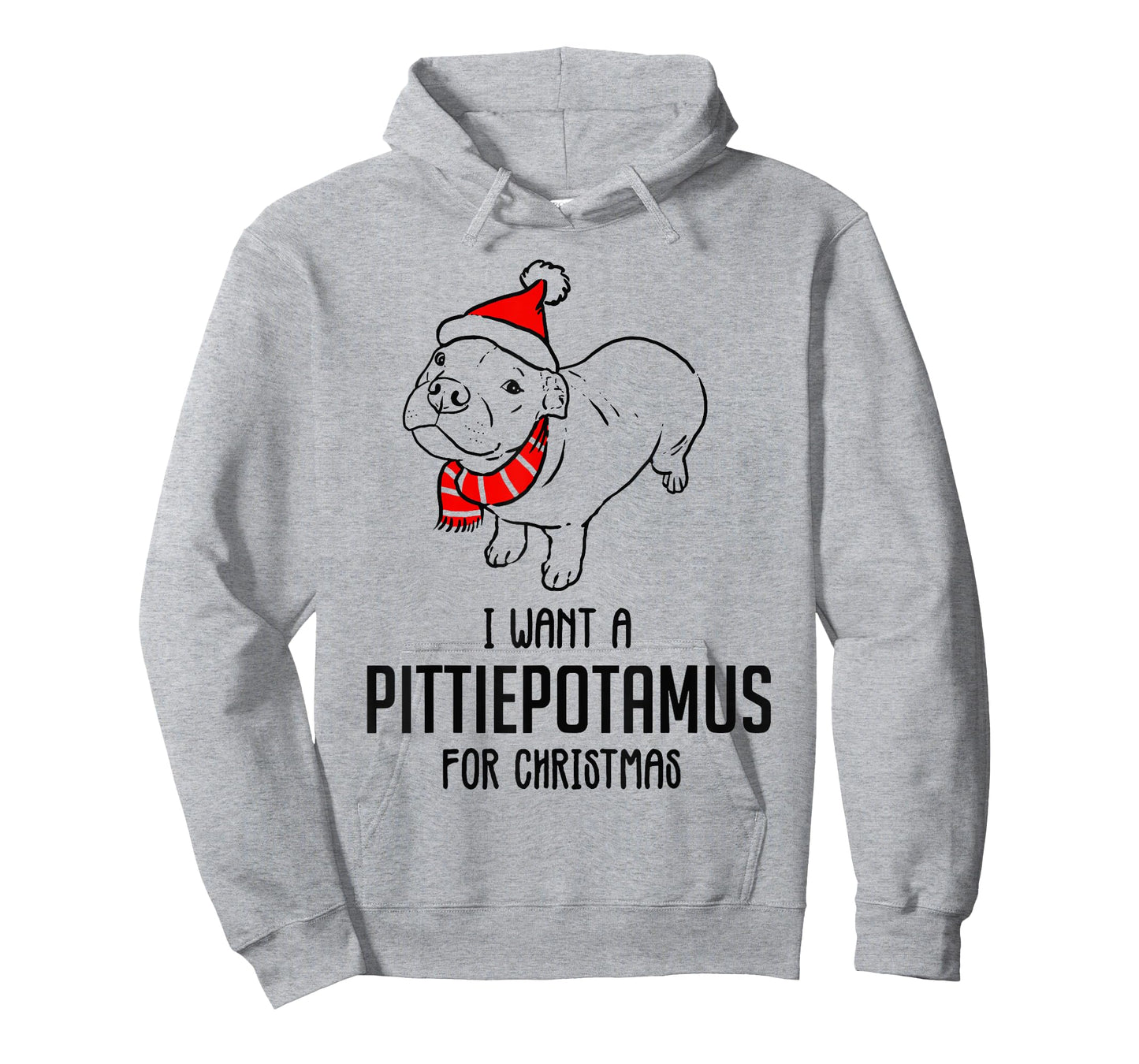 I Want A Pittiepotamus For Christmas T-Shirt
