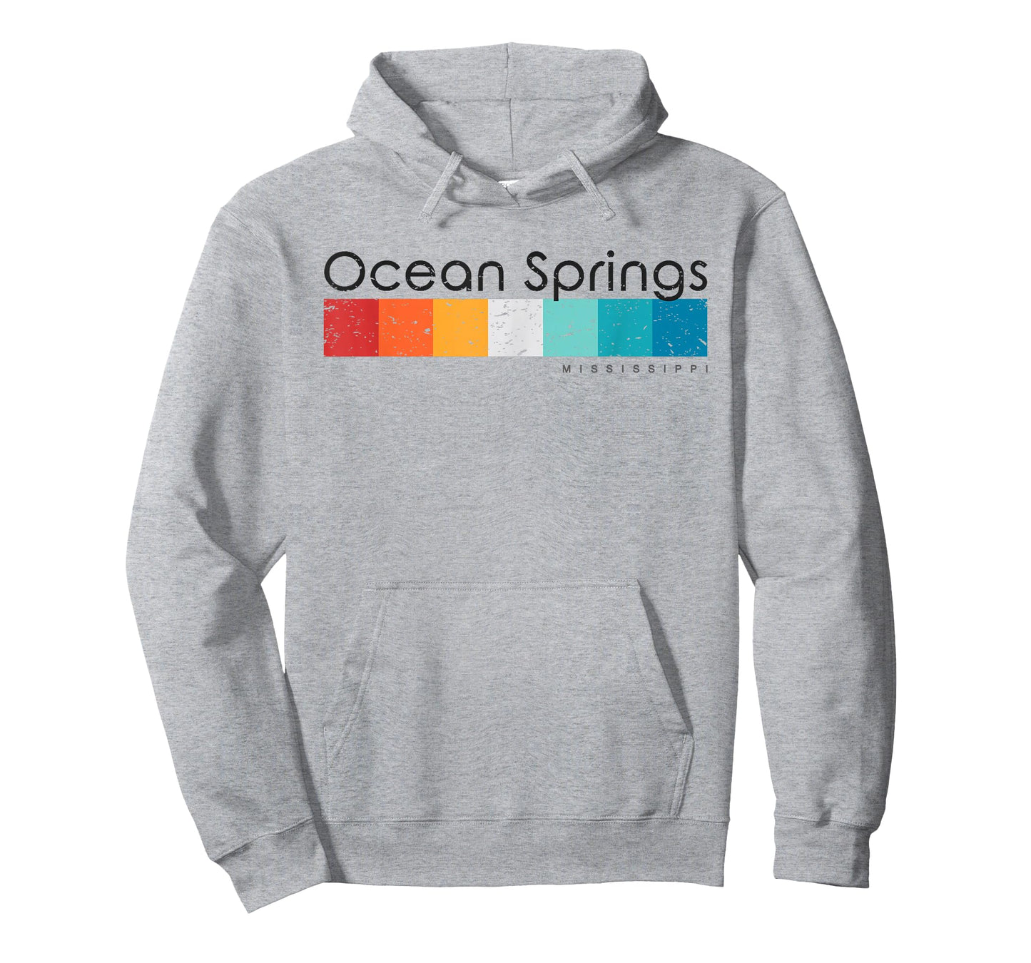 Vintage Ocean Springs Mississippi MS Retro Design T-Shirt