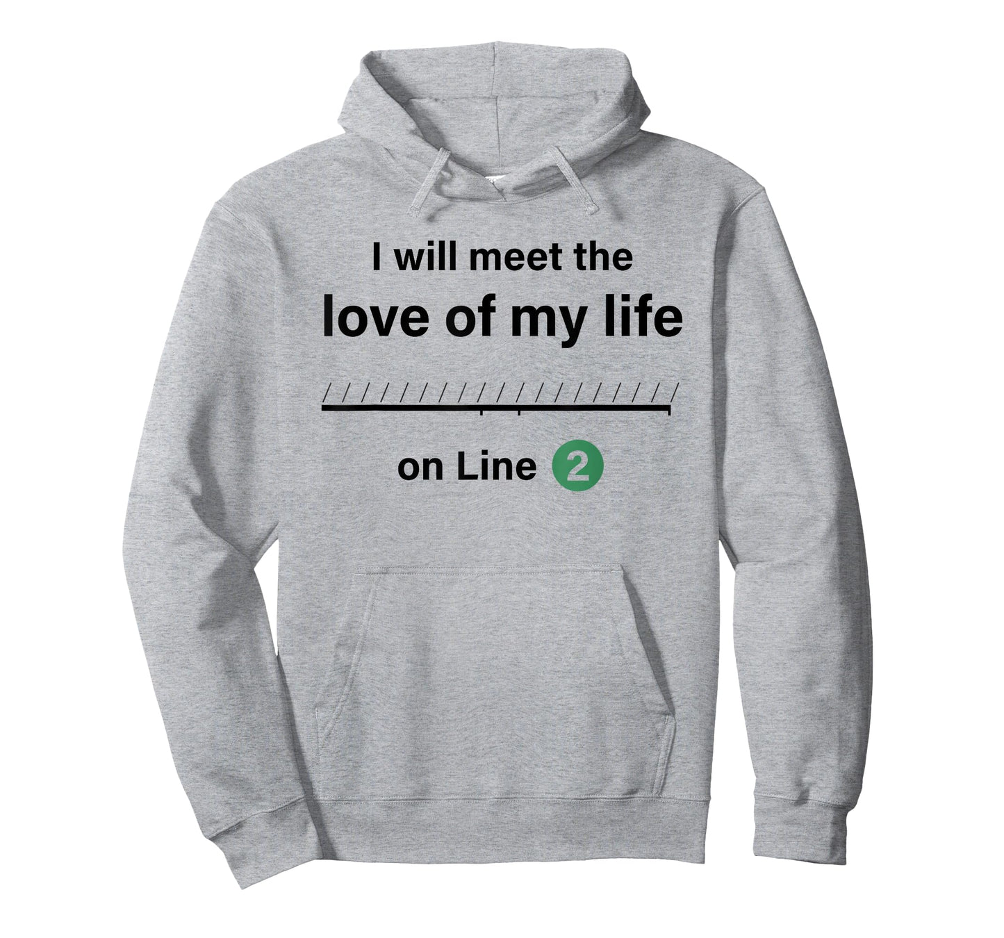 I Will Meet The Love of My Life On Line 2 T-Shirt