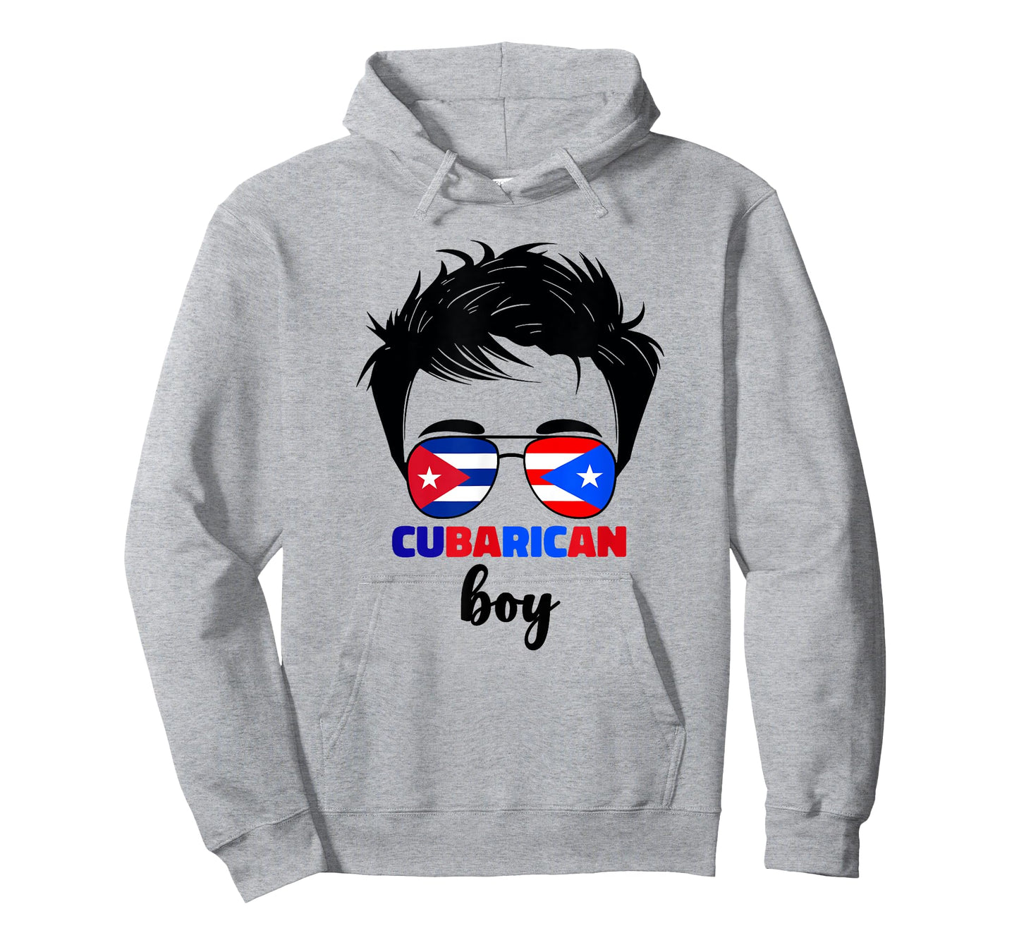 Half Cuban And Puerto Rican Rico Cuba Cubarican Kids Boys T-Shirt