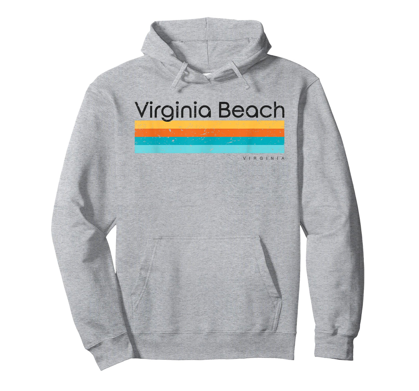 Vintage Virginia Beach Virginia VA Retro Design T-Shirt