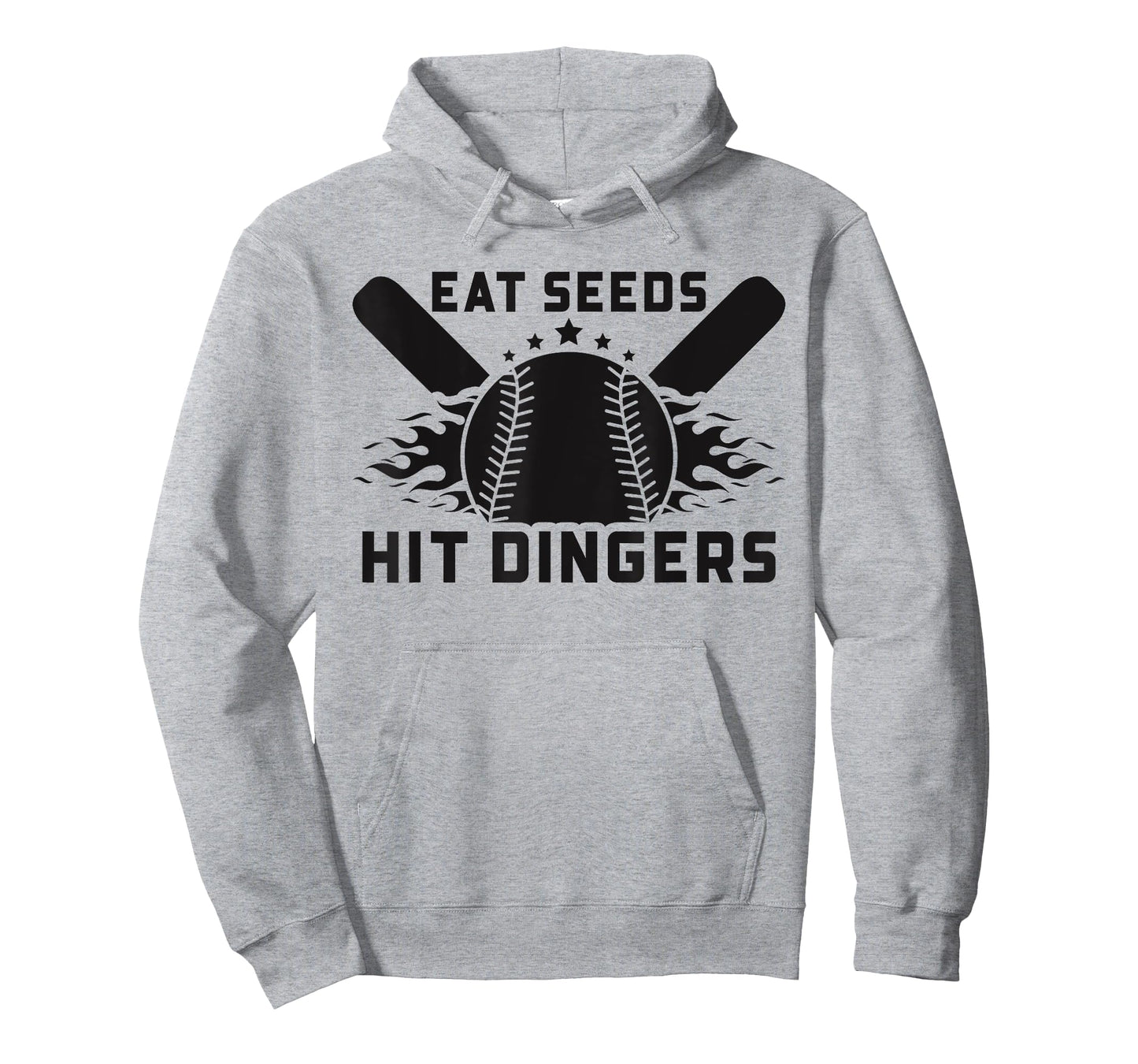 Funny Baseball Softball Sayings Eat Seeds Hit Dingers T-Shirt