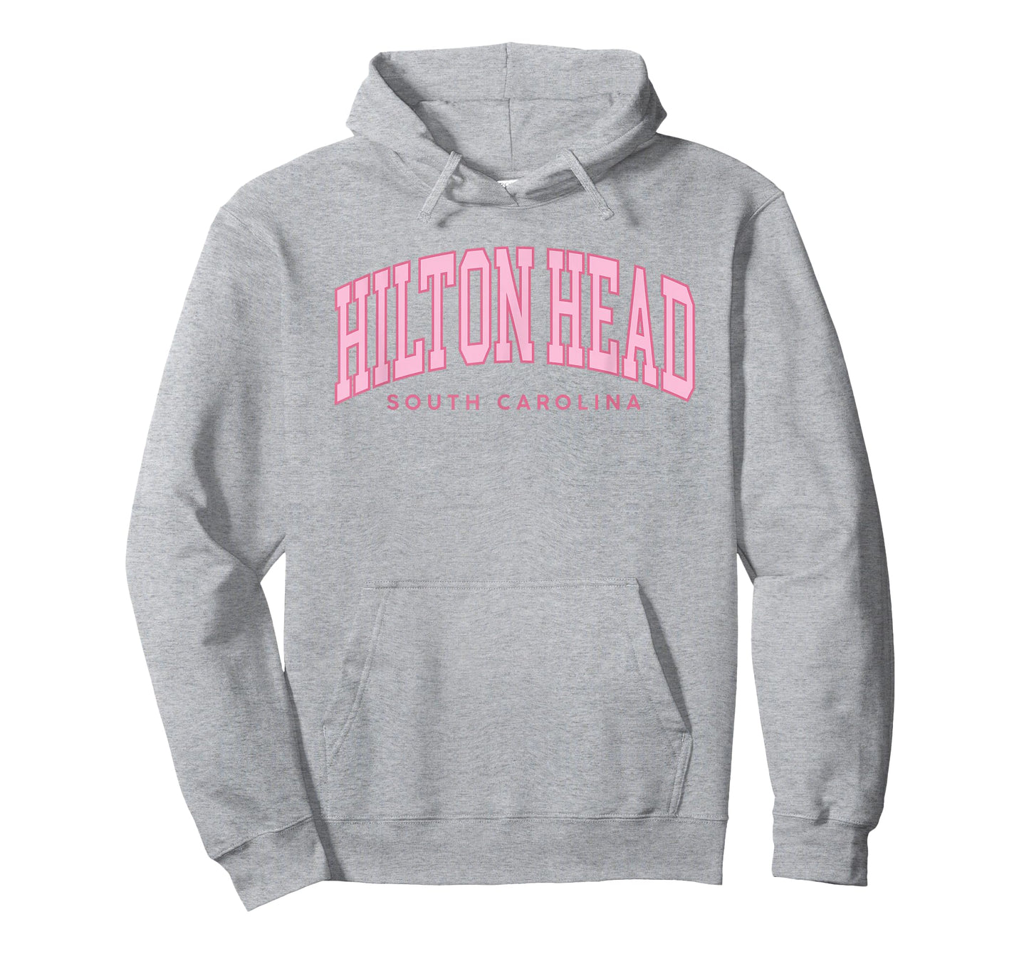 Hilton Head South Carolina Pink Retro Preppy Throwback Girls T-Shirt