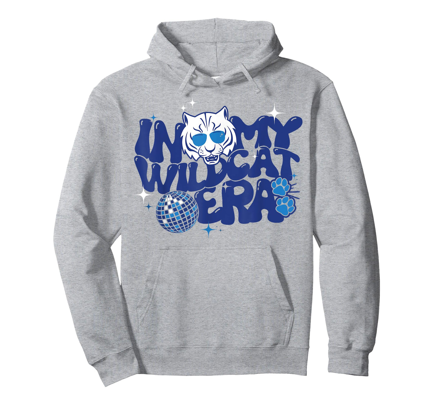 In My Wildcat Era Groovy School Spirit Mascot T-Shirt