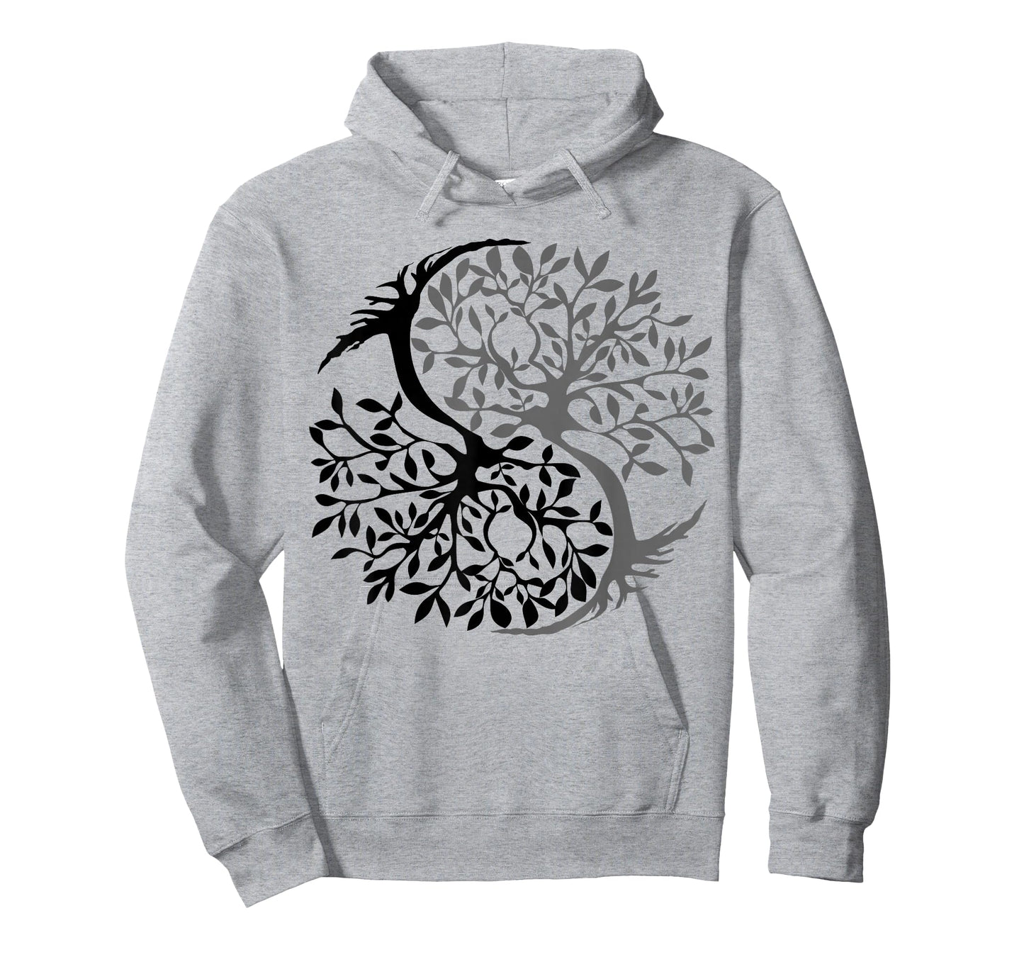 Tree Of Life Yin Yang Symbol Funny Bonsai Zen Gift Men Women T-Shirt