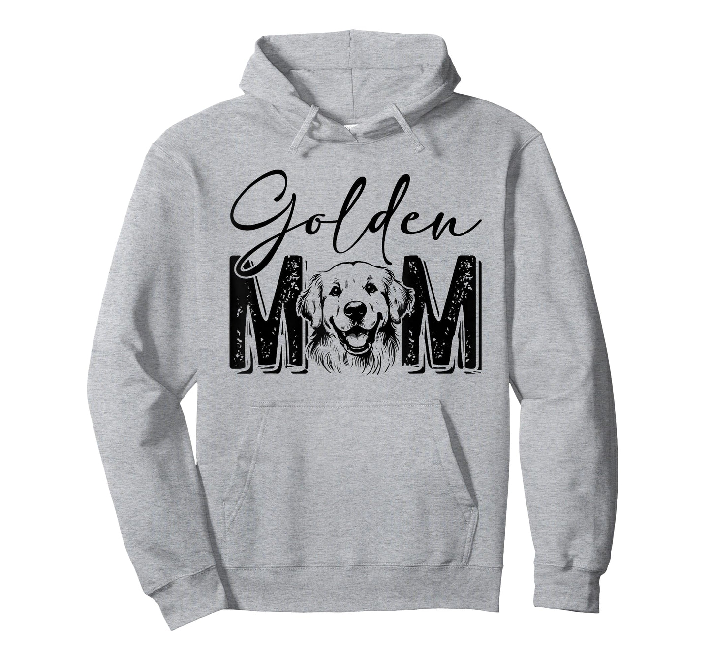 Golden Mom Golden Retriever Lover Dog Mama Funny Retro T-Shirt
