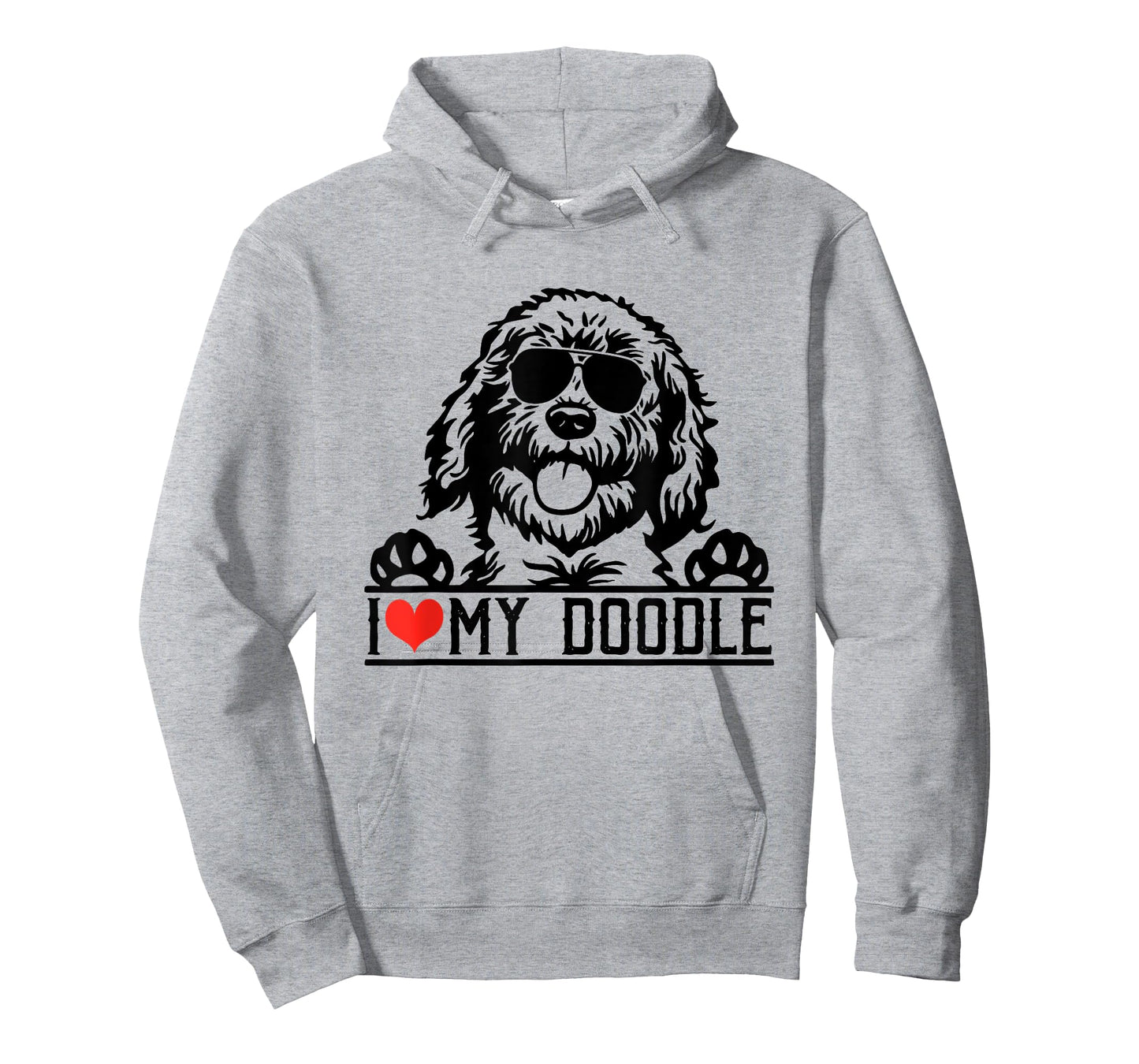 I Love My Doodle Goldendoodle Mom Labradoodle Dog Owner T-Shirt for Men Women Kids