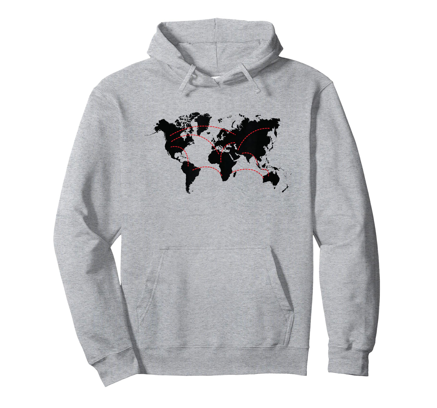 Mark Visited Countries On The Back Travel World Map Traveler T-Shirt