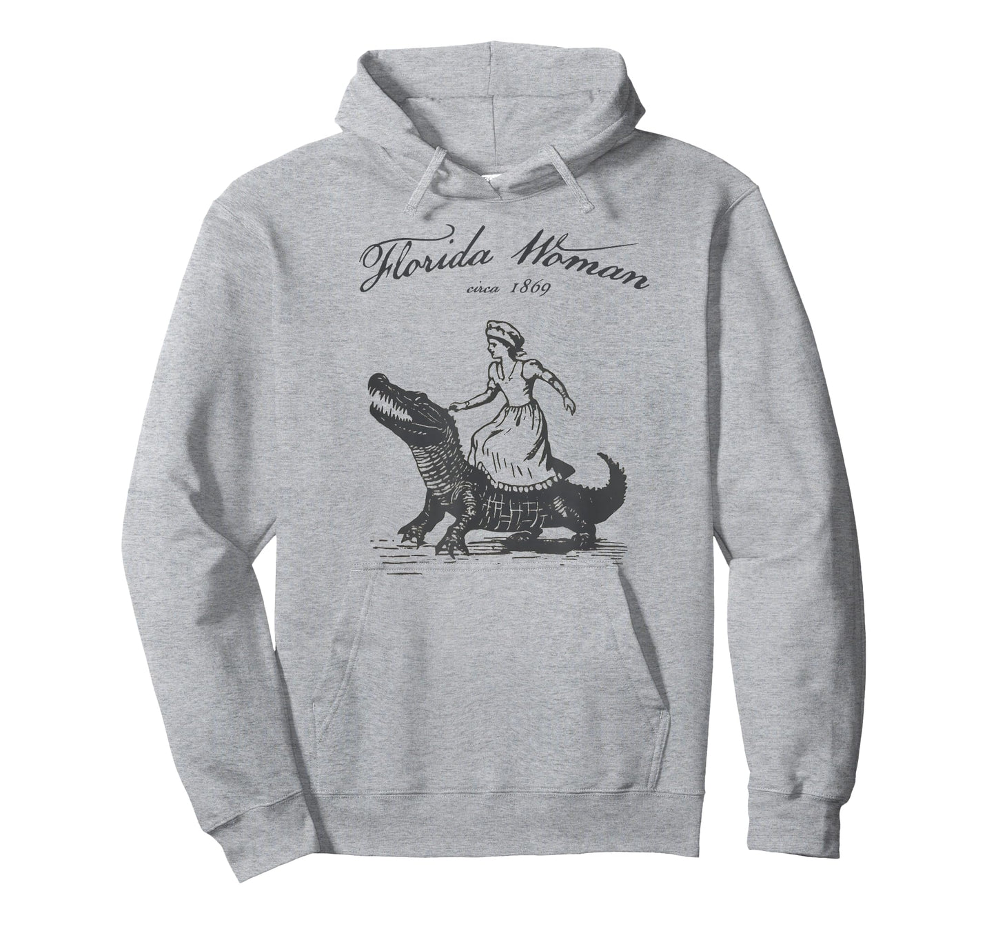 Florida Woman Funny Meme Alligator Croc T-Shirt