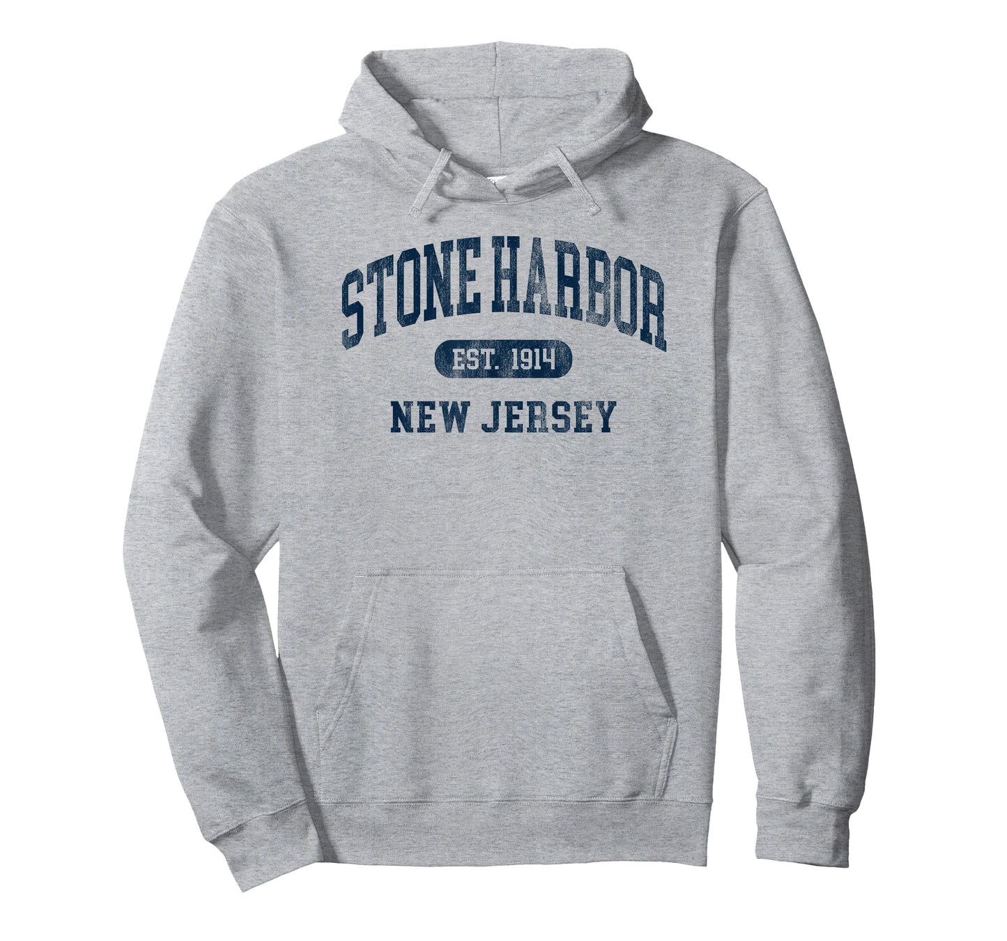 Stone Harbor New Jersey Retro Preppy Throwback Mens T-Shirt