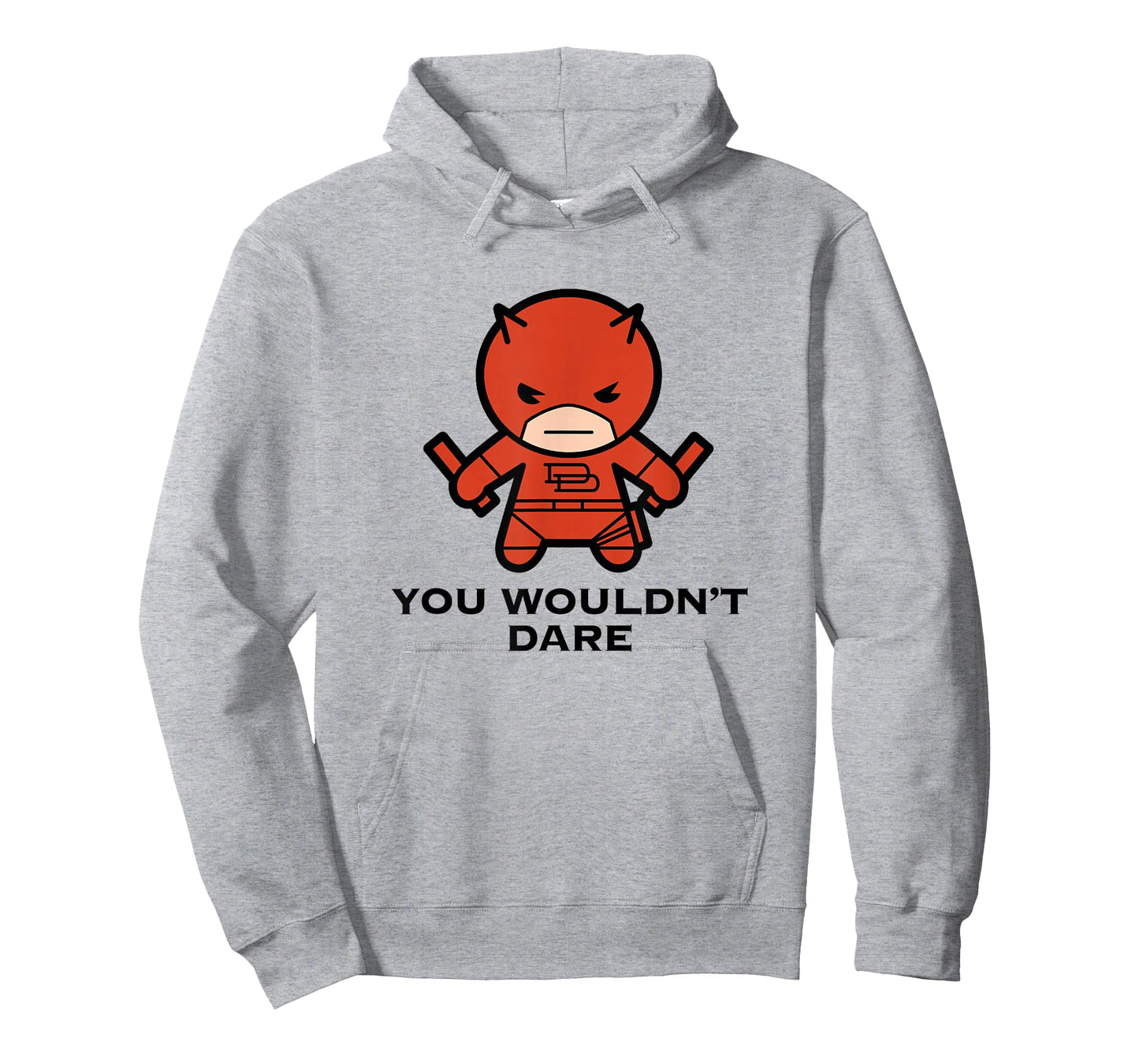 Marvel Kawaii You Wouldn't Dare Chibi Daredevil Portrait T-Shirt
