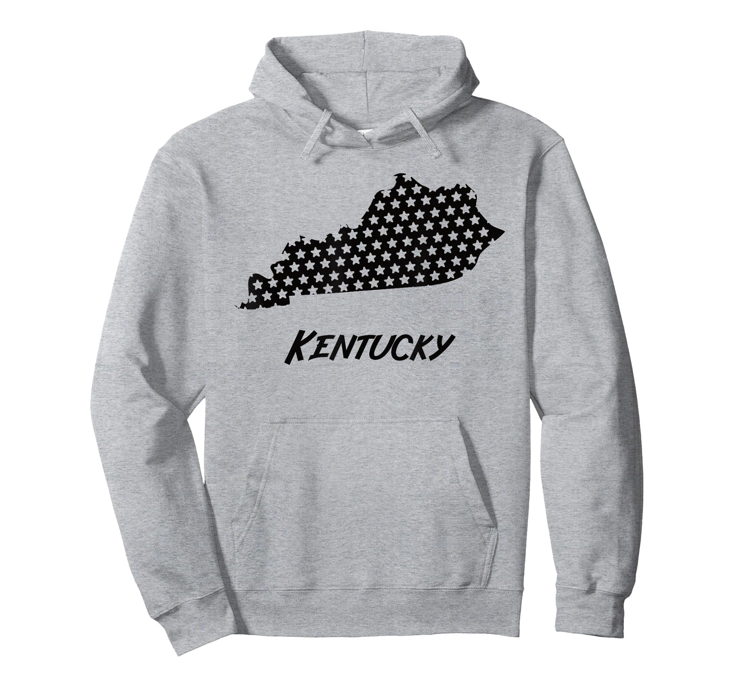 Kentucky USA State Outline Stars Vintage Retro Design T-Shirt