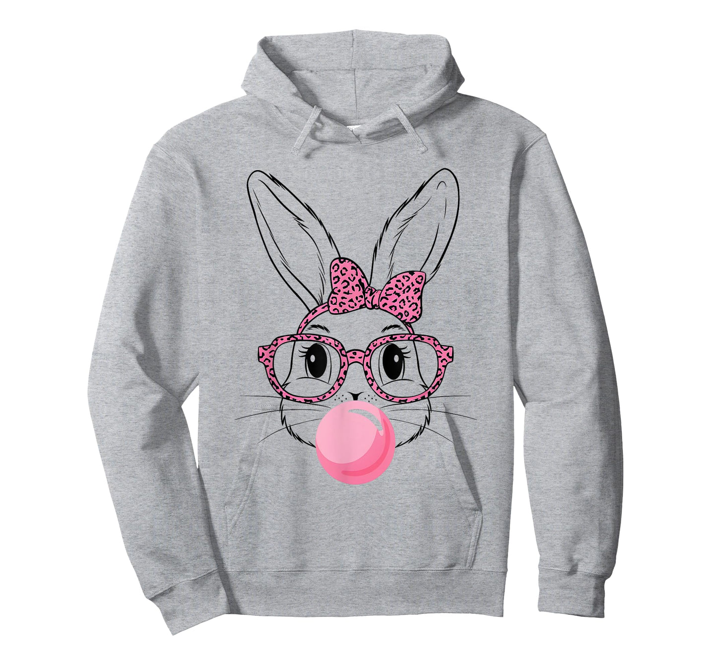 Cute Bunny Face Tie Dye Glasses Coquette Bow Easter Day T-Shirt