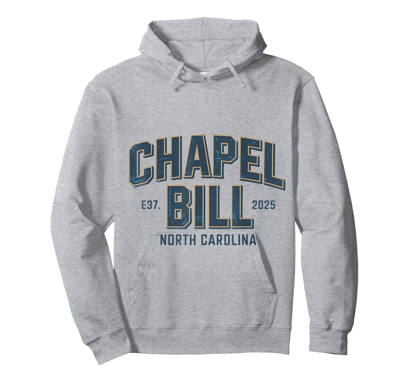 Chapel Bill - North Carolina EST 2025 fanny vintage style T-Shirt