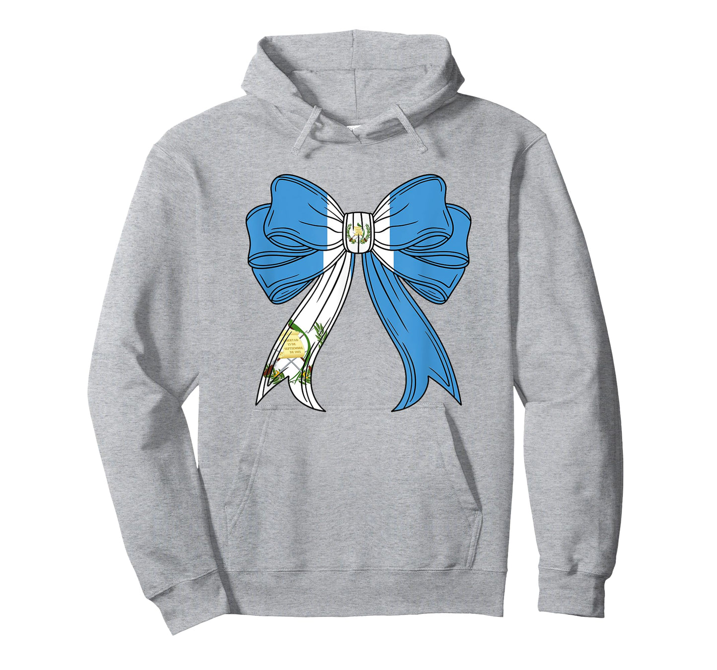 Chapina Guatemalan Women Girls Guatemala Flag Coquette Bow T-Shirt