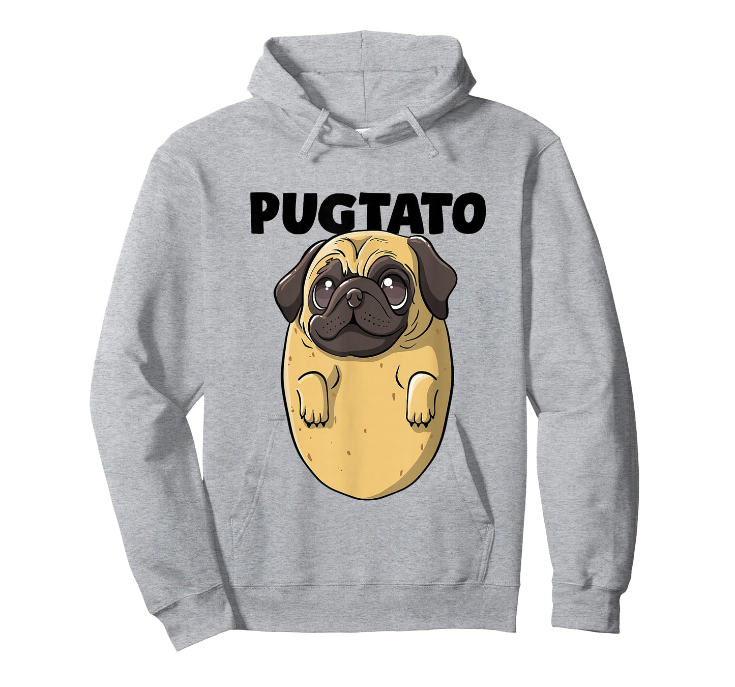 Pugtato Pug Lover Pug Dogs Cute Pug Face Funny Pug Owner Pug T-Shirt