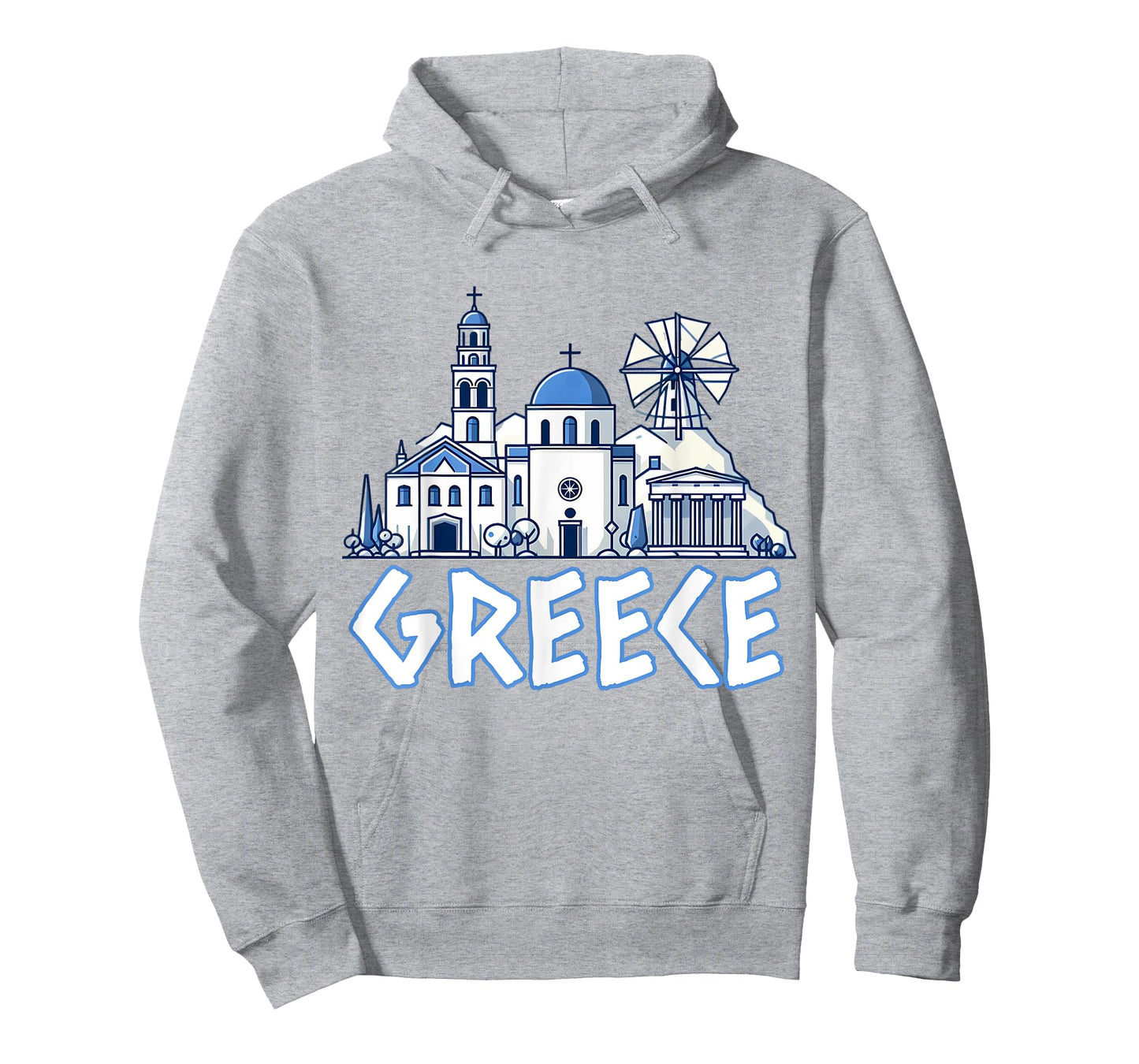 Greece Greek Island Vacation Souvenir Santorini Myconos Kos T-Shirt