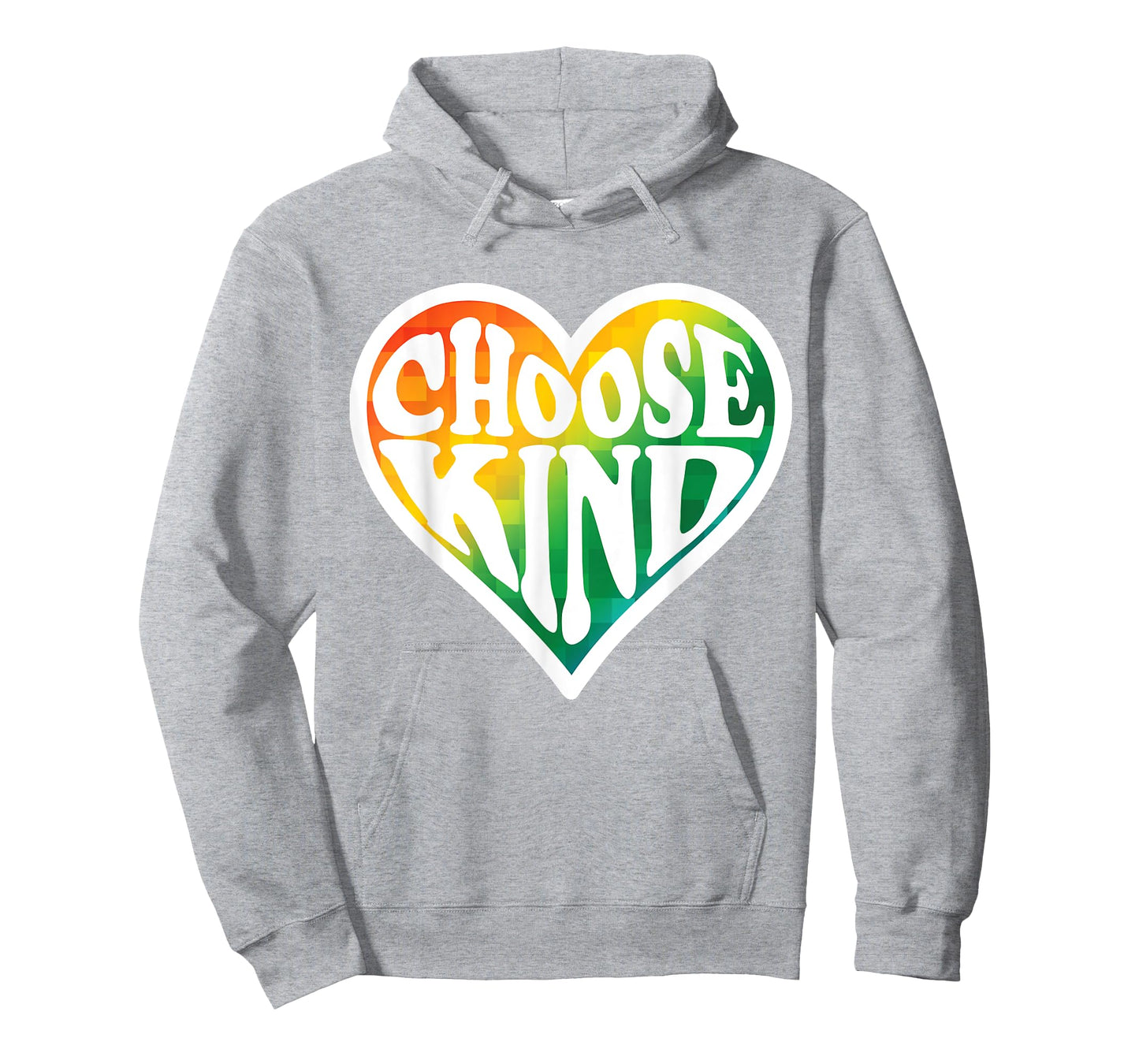 Rainbow Heart Teacher Choose Kind T-Shirt Gifts Women Kids T-Shirt