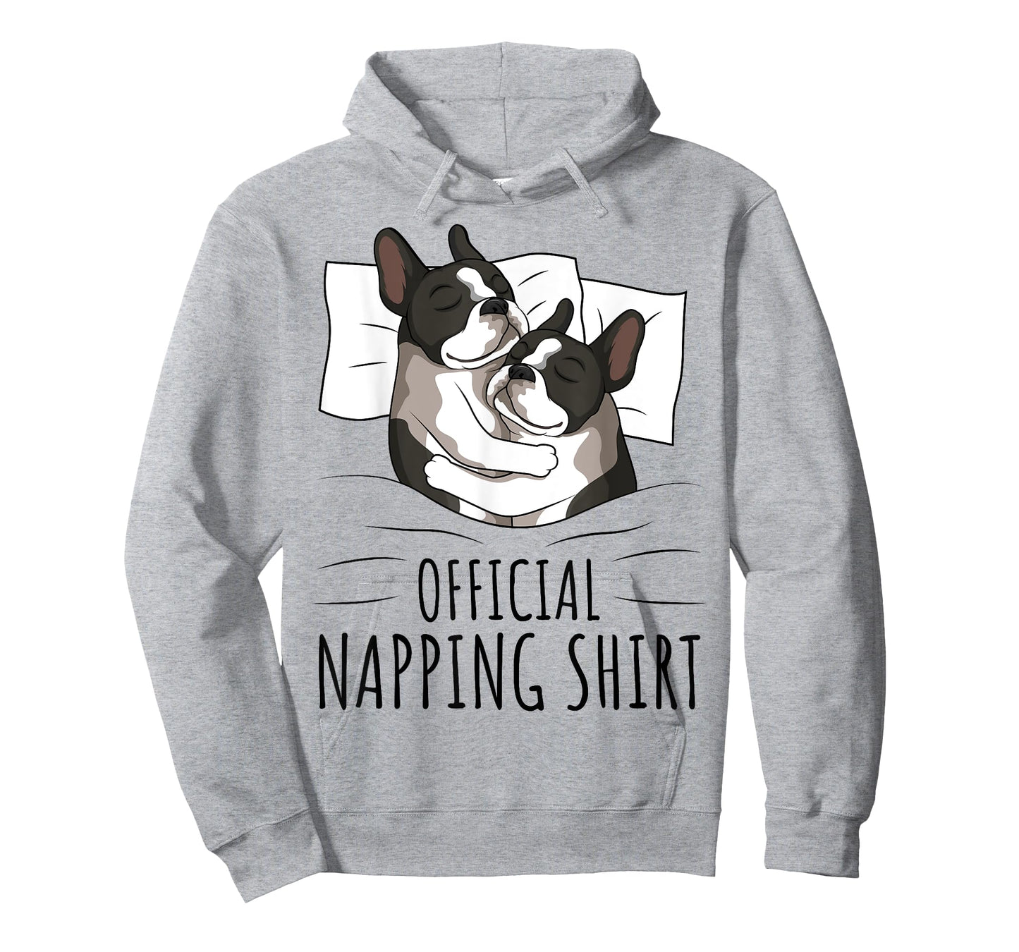Sleeping Boston Terrier Dog Lover Official Napping T-Shirt for Men Women Kids