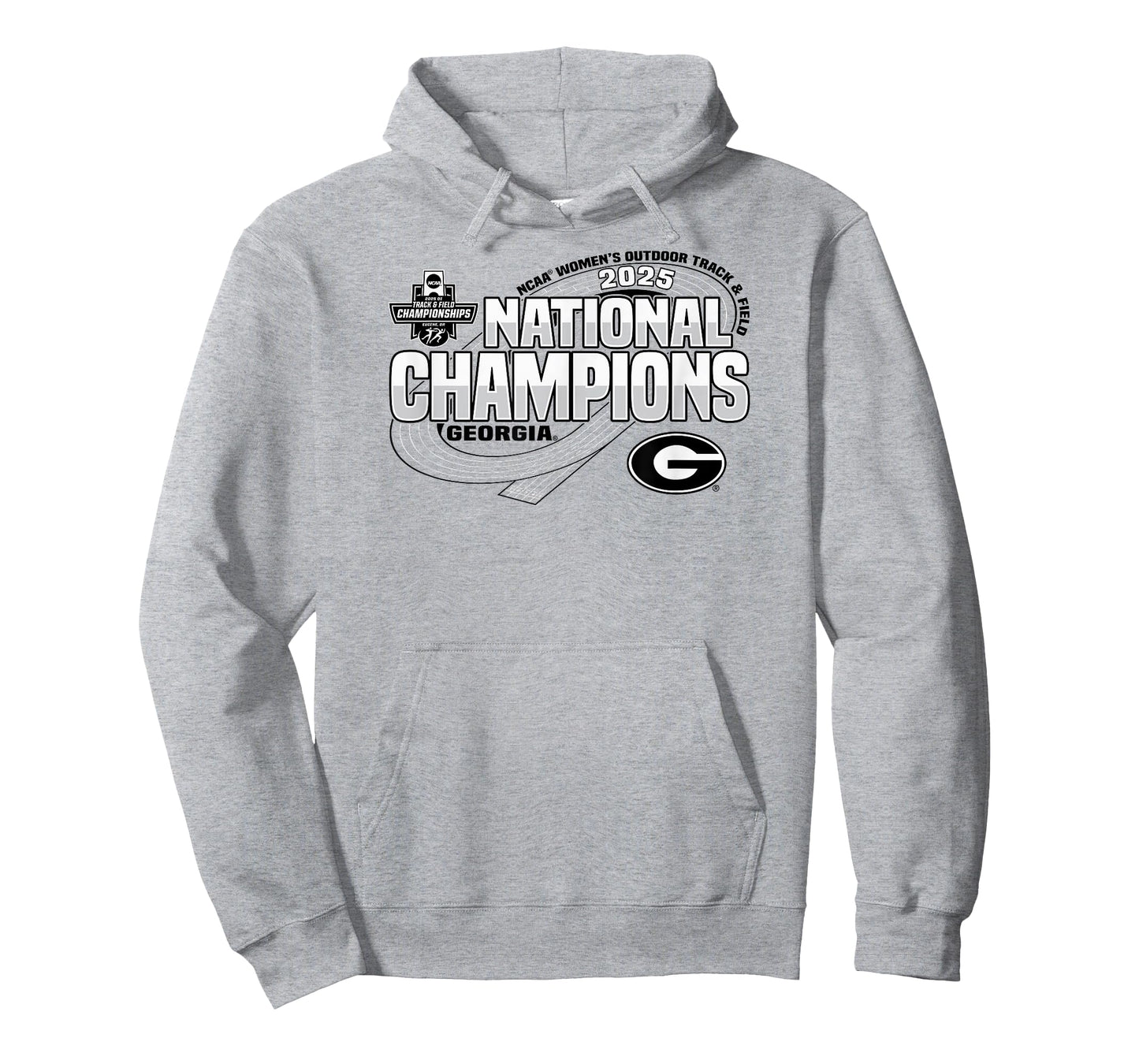 Georgia Bulldogs W Outdoor Track&Field National Champs 2025 T-Shirt