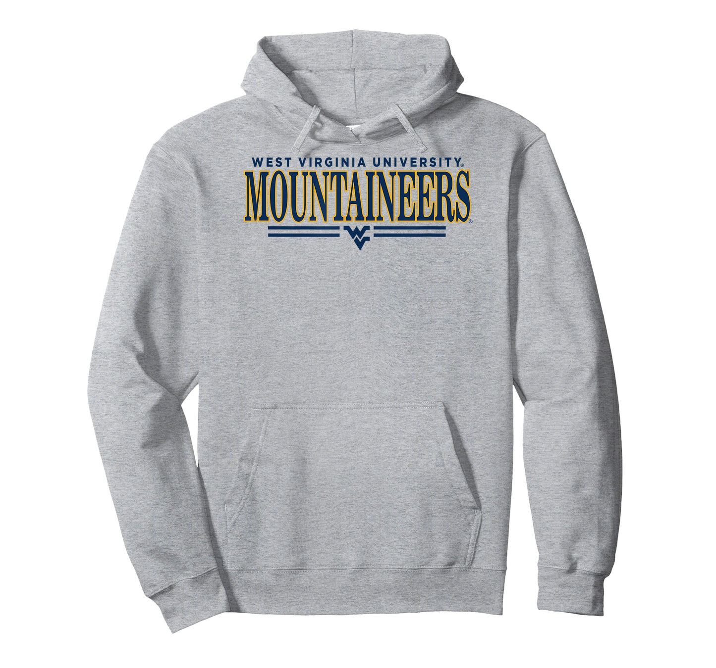 West Virginia Mountaineers Regalia Gray Officially Licensed T-Shirt