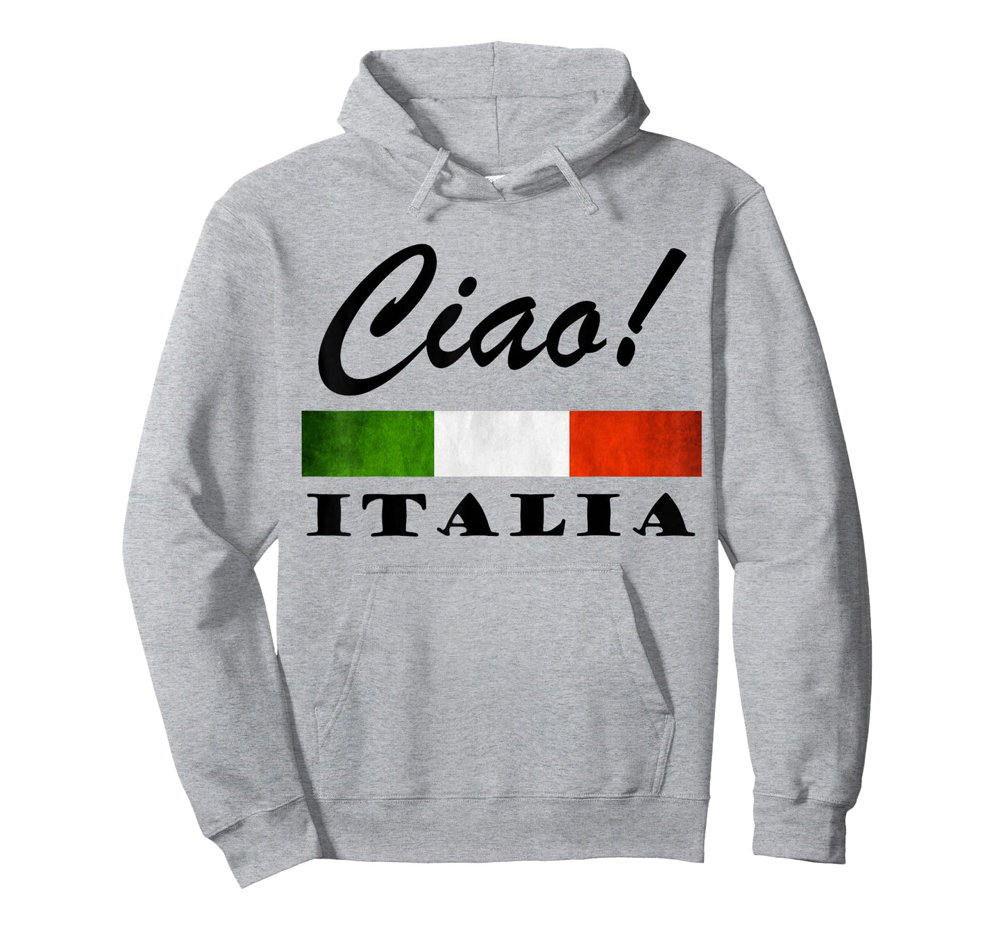 Ciao Italia Tricolore Green White and Red Italian Flag Italy T-Shirt
