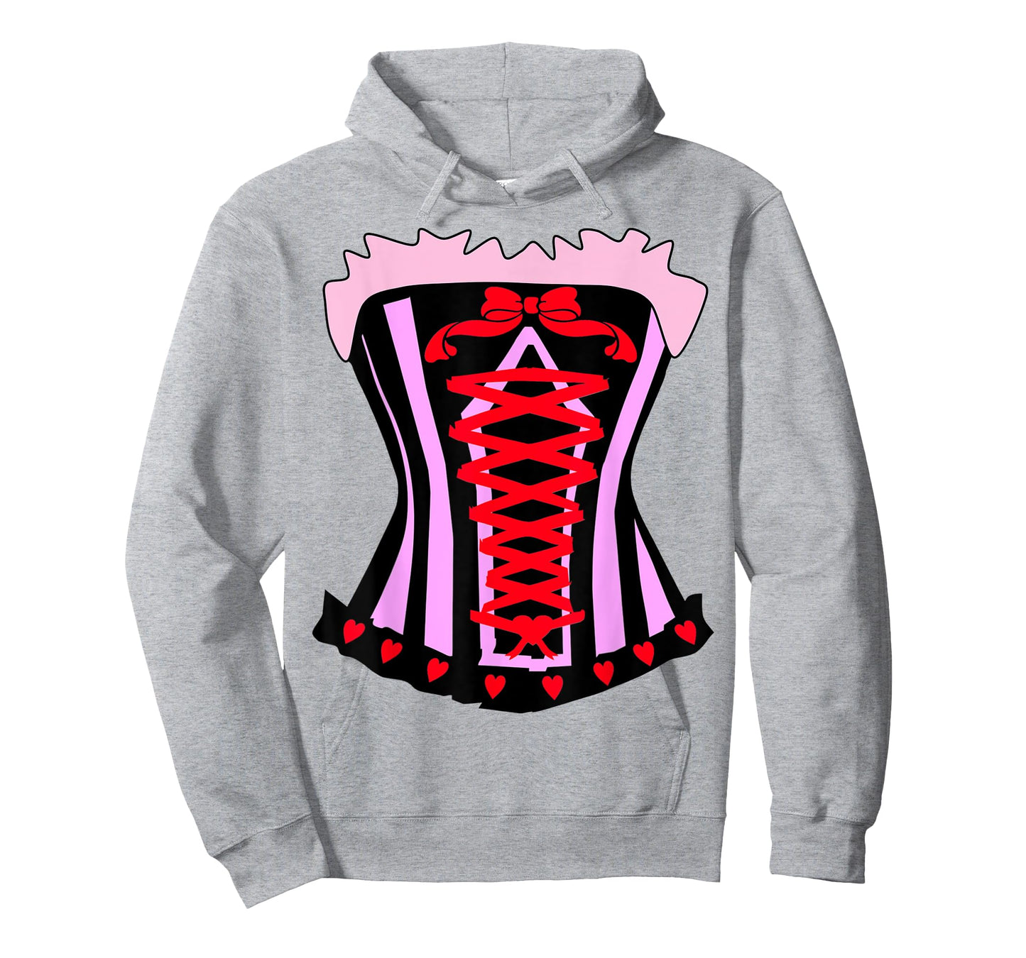 Saloon Girl Shirt Costume for Halloween Western Corset Tee T-Shirt