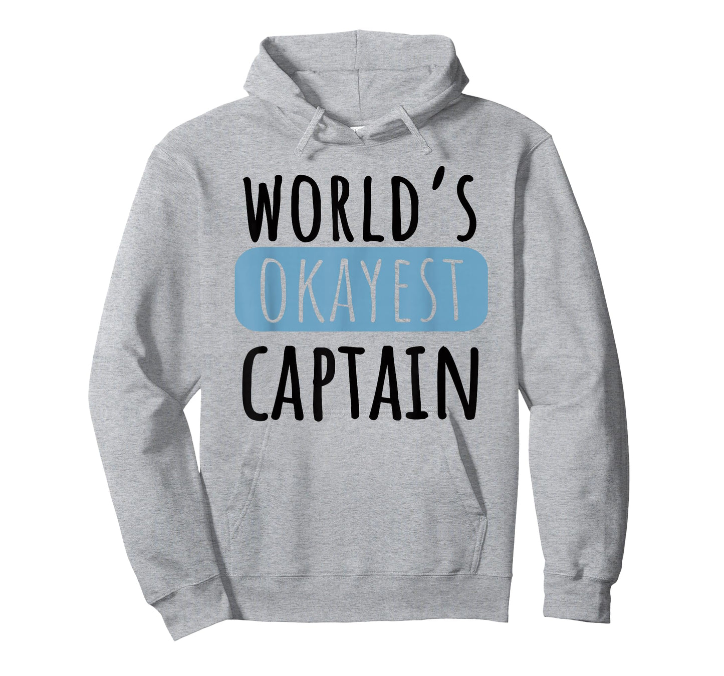 World's Okayest Captain Funny Boat Pilot T-Shirt