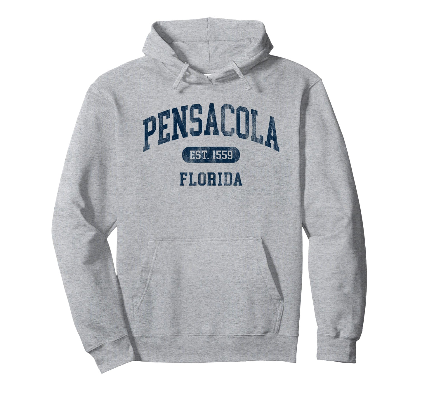 Vintage Pensacola FL Est 1559 Retro Preppy Throwback Mens T-Shirt