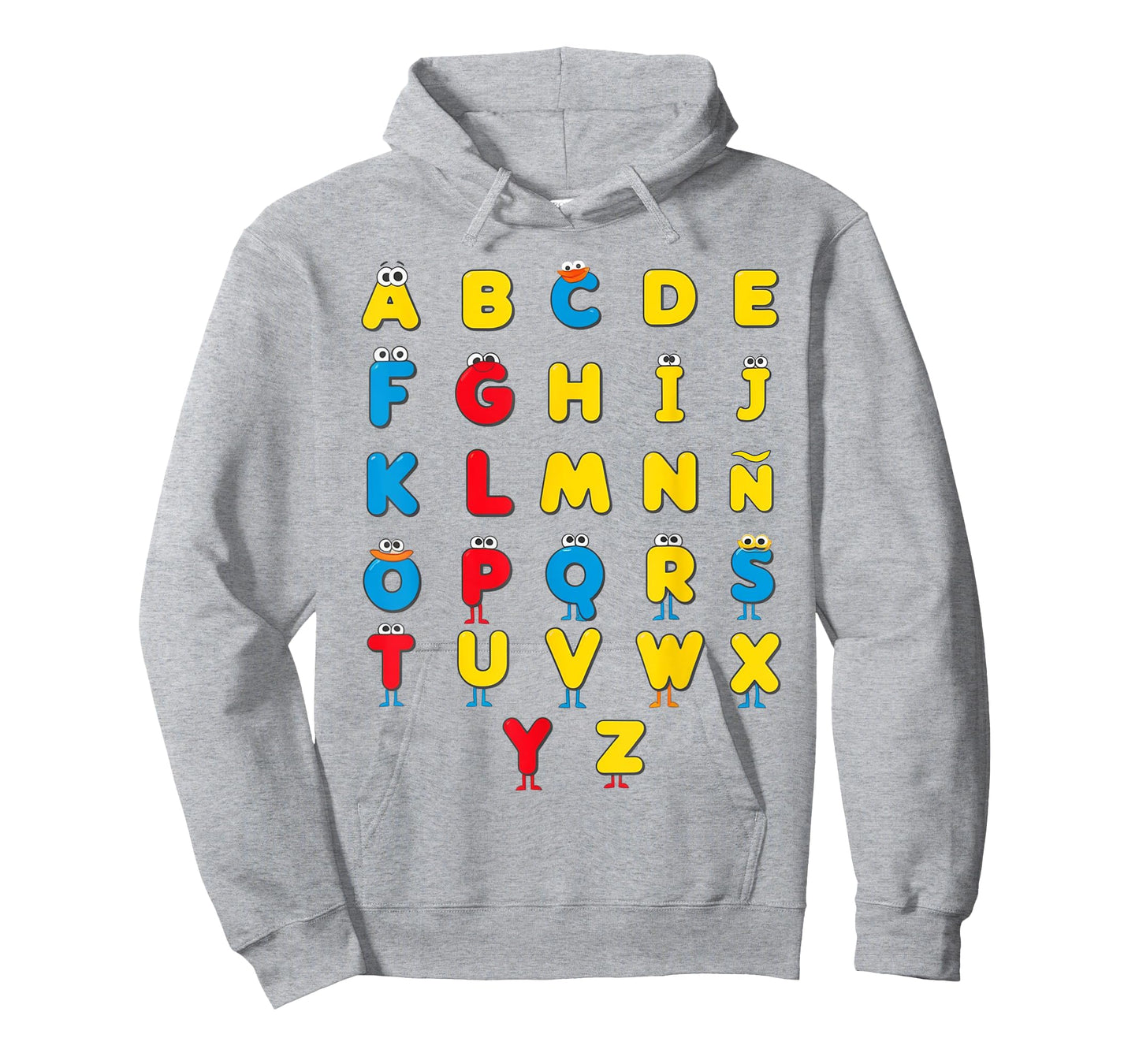 A to Z Funny Spanish Alphabet Children's T-Shirt T-Shirt