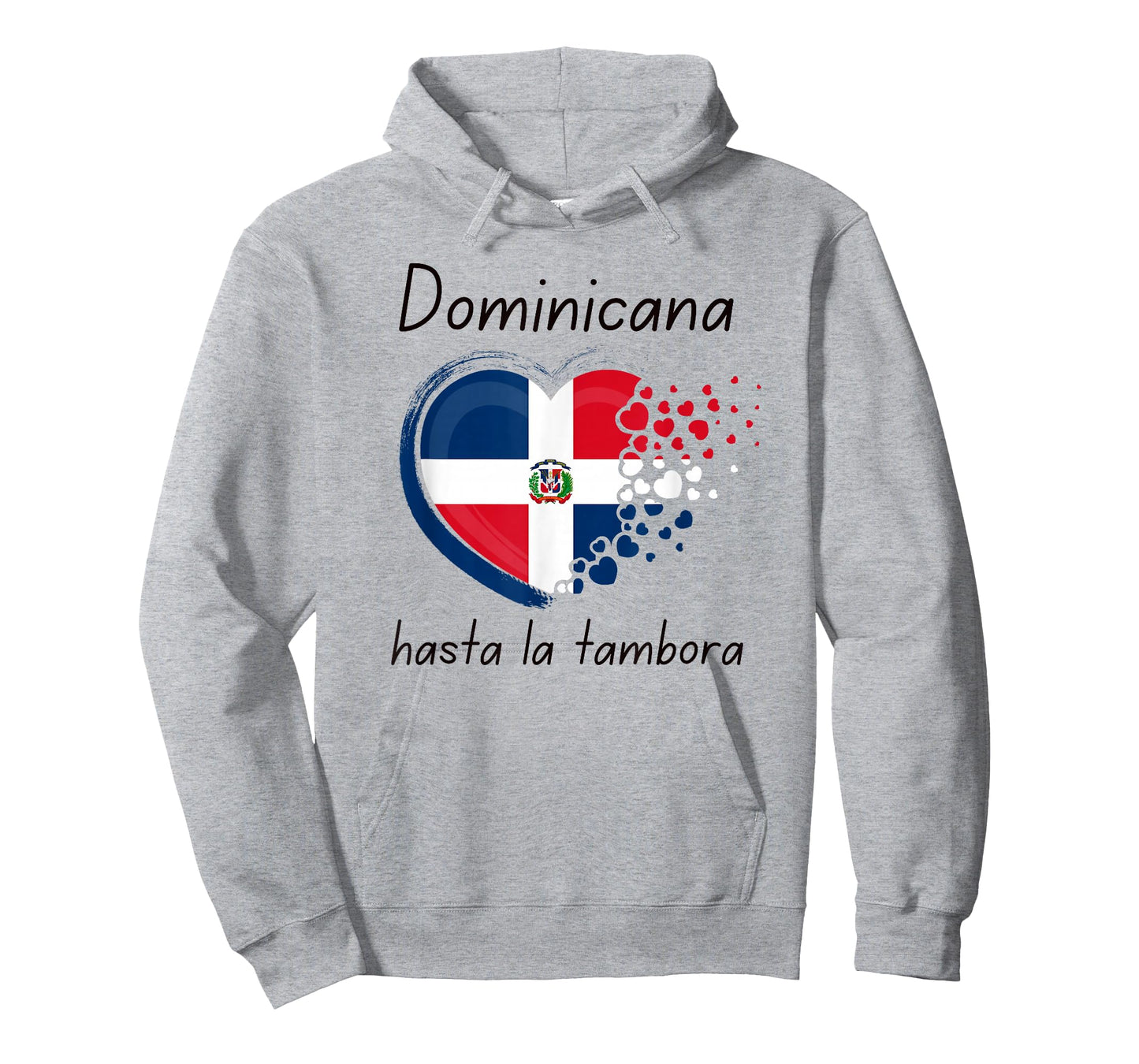Soy Dominicana Hasta La Tambora Dominican Republic Flag T-Shirt
