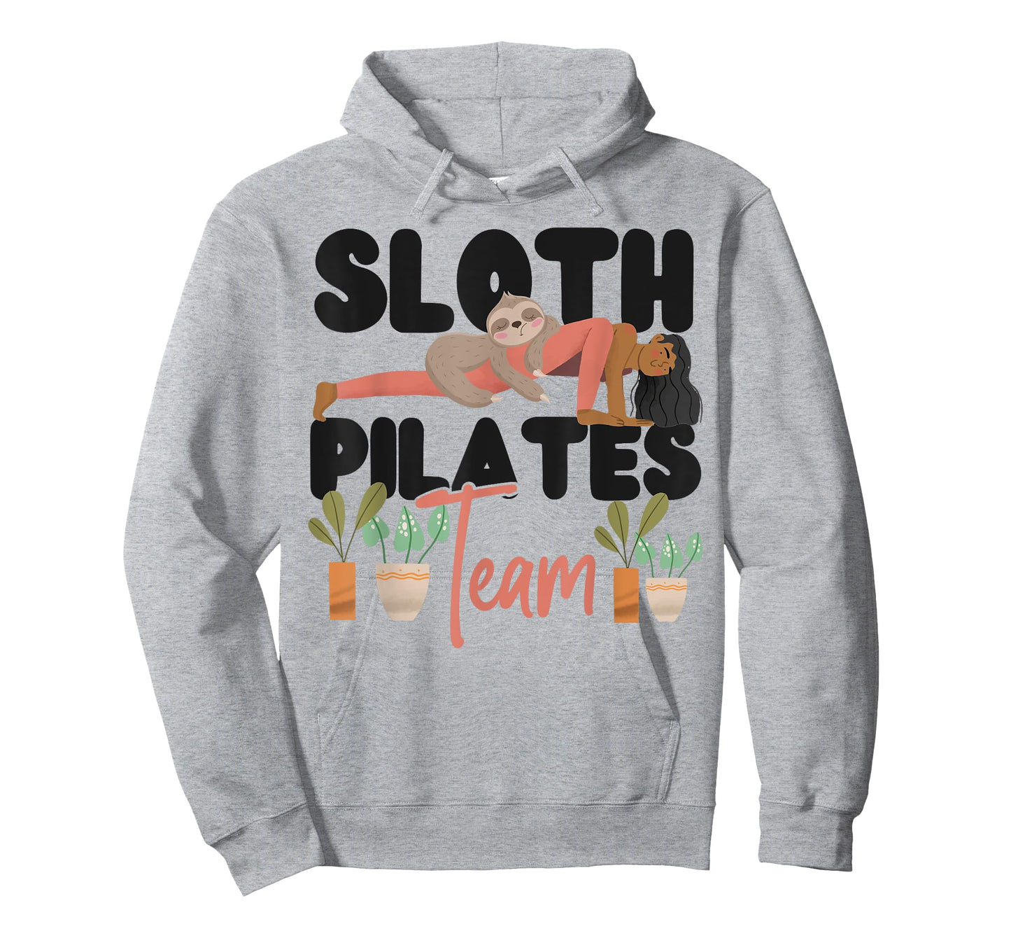 Pilates Instructor Teacher Sloth Sloth Pilates Team T-Shirt