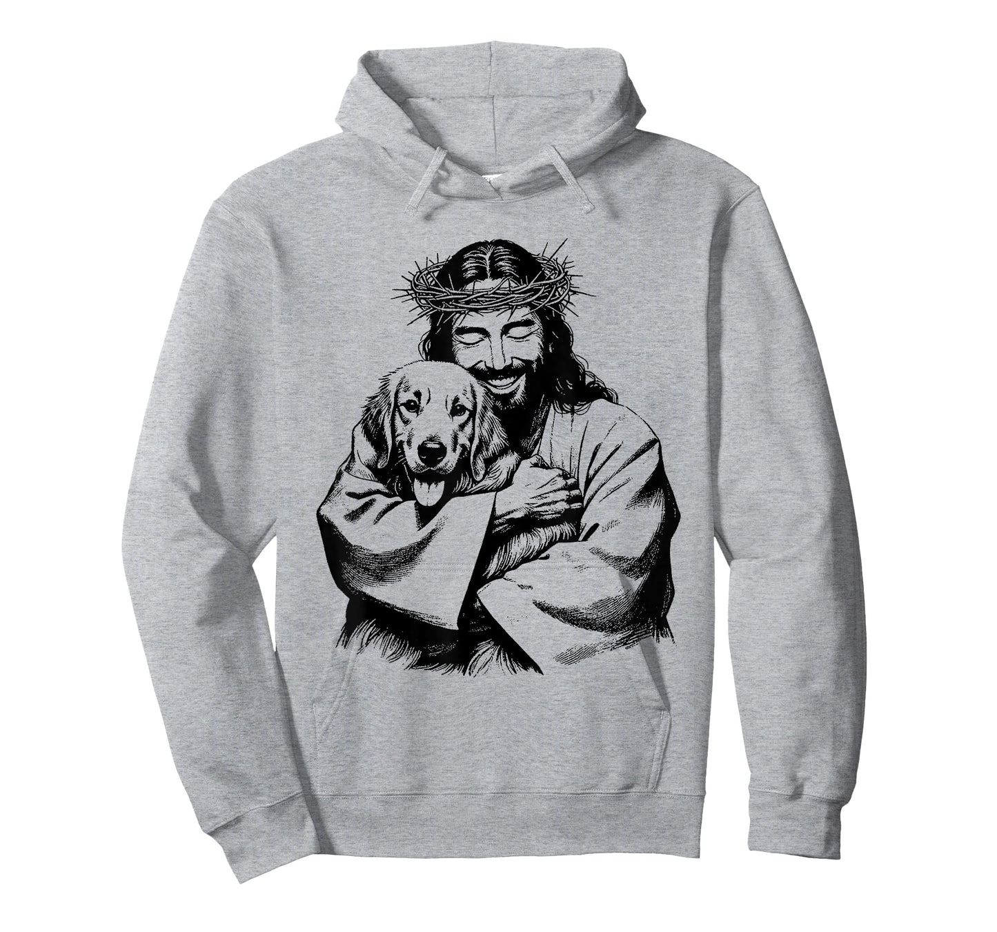 Jesus Golden Retriever - Funny Christian Religious Dog Lover T-Shirt for Men Women Kids